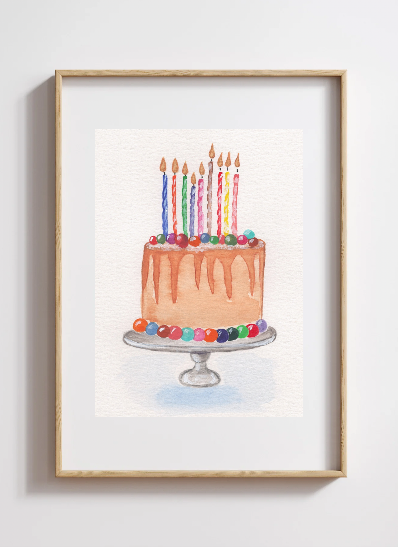 Birthday Cake 5x7