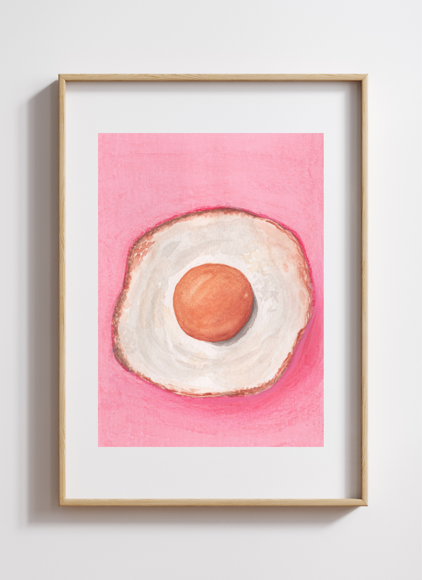 Fried Egg Pink