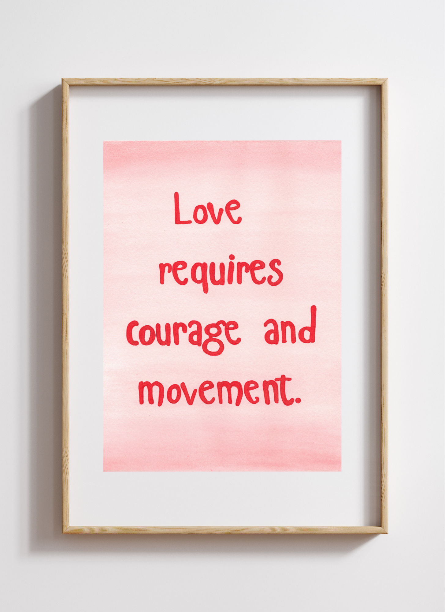 Courage & Movement!