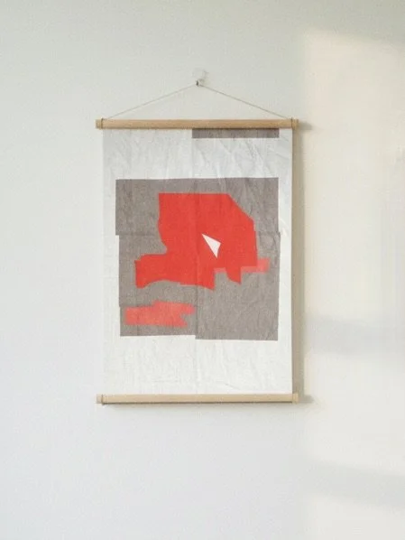 Cluster textile piece