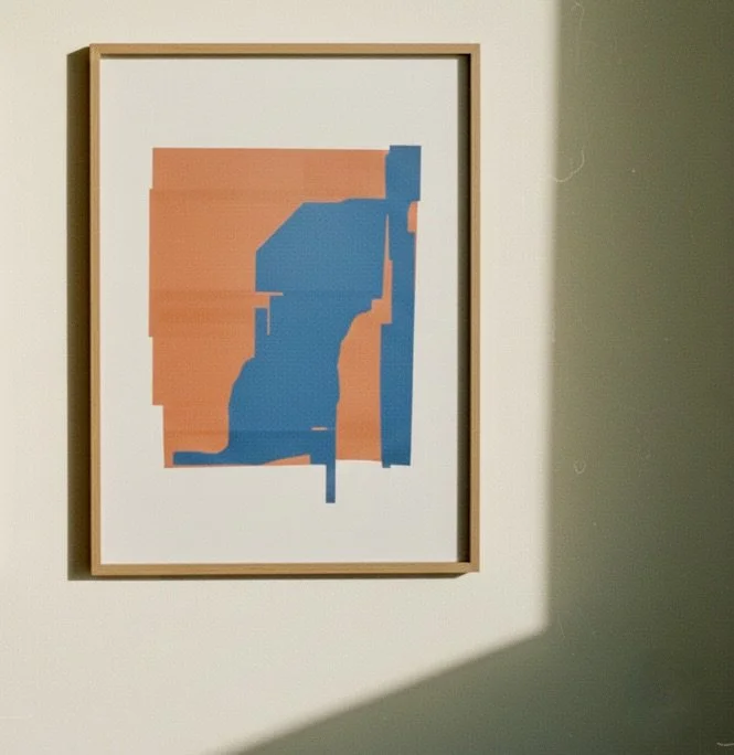 Chunk Risograph Print