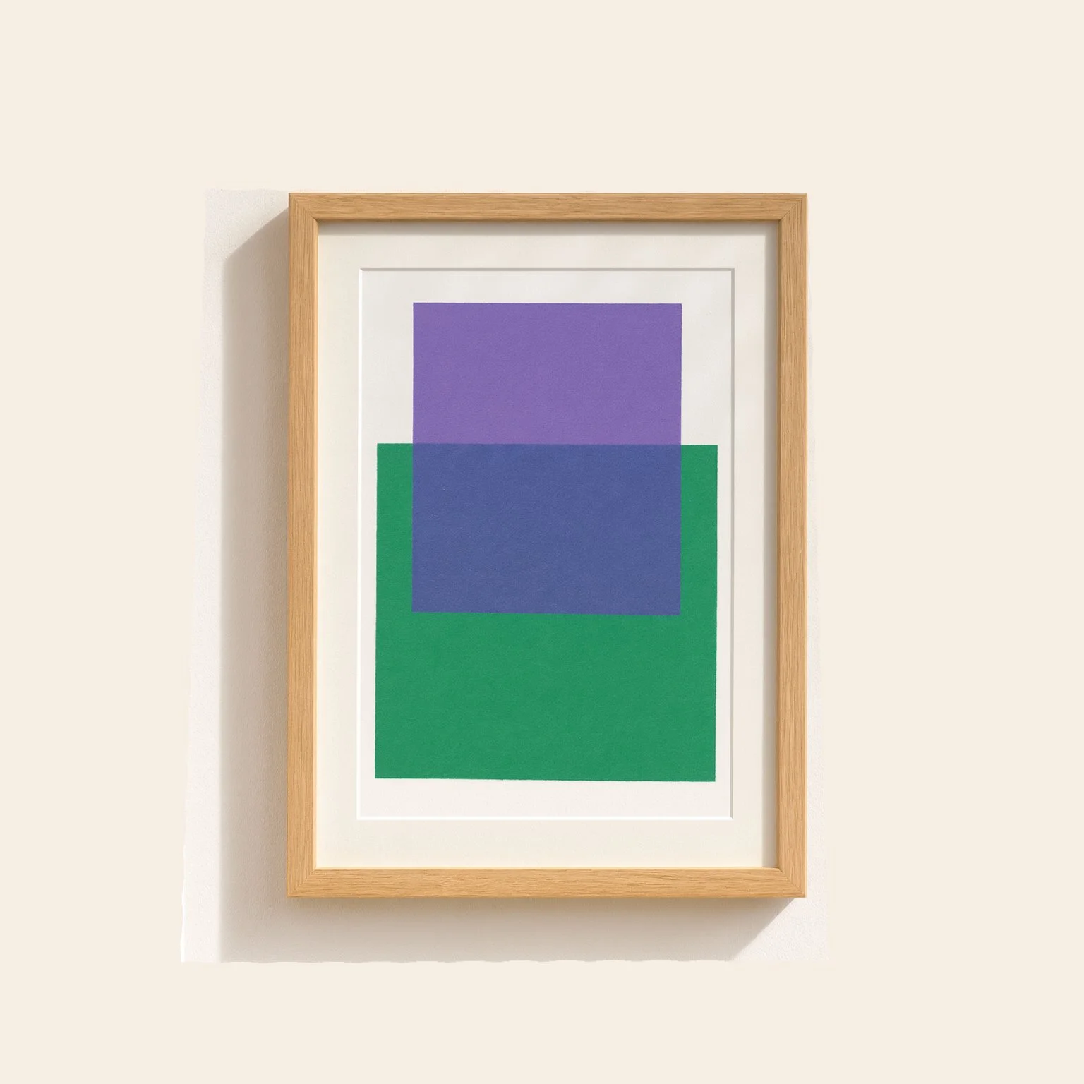 Green into Purple Print