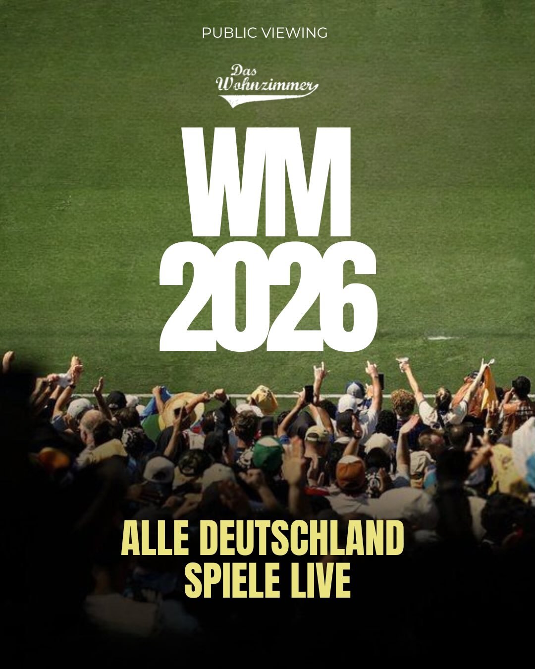 Die Bundesliga macht Pause - Fu&szlig;ballmomente gibt&rsquo;
s trotzdem. Die WM 2026 ⚽️. Kommt vorbei, schnappt euch ein Getr&auml;nk und erlebt den Abend mit bester Stimmung und unseren 8 Screens, Leinwand und Aussenbereichen. 
Unsere K&uuml;che ma
