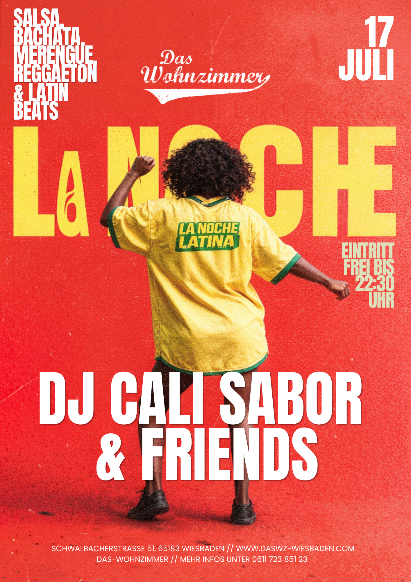 La Noche Latina - CaliSabor &amp; Friends 23:00 Uhr - 04:00 Uhr
