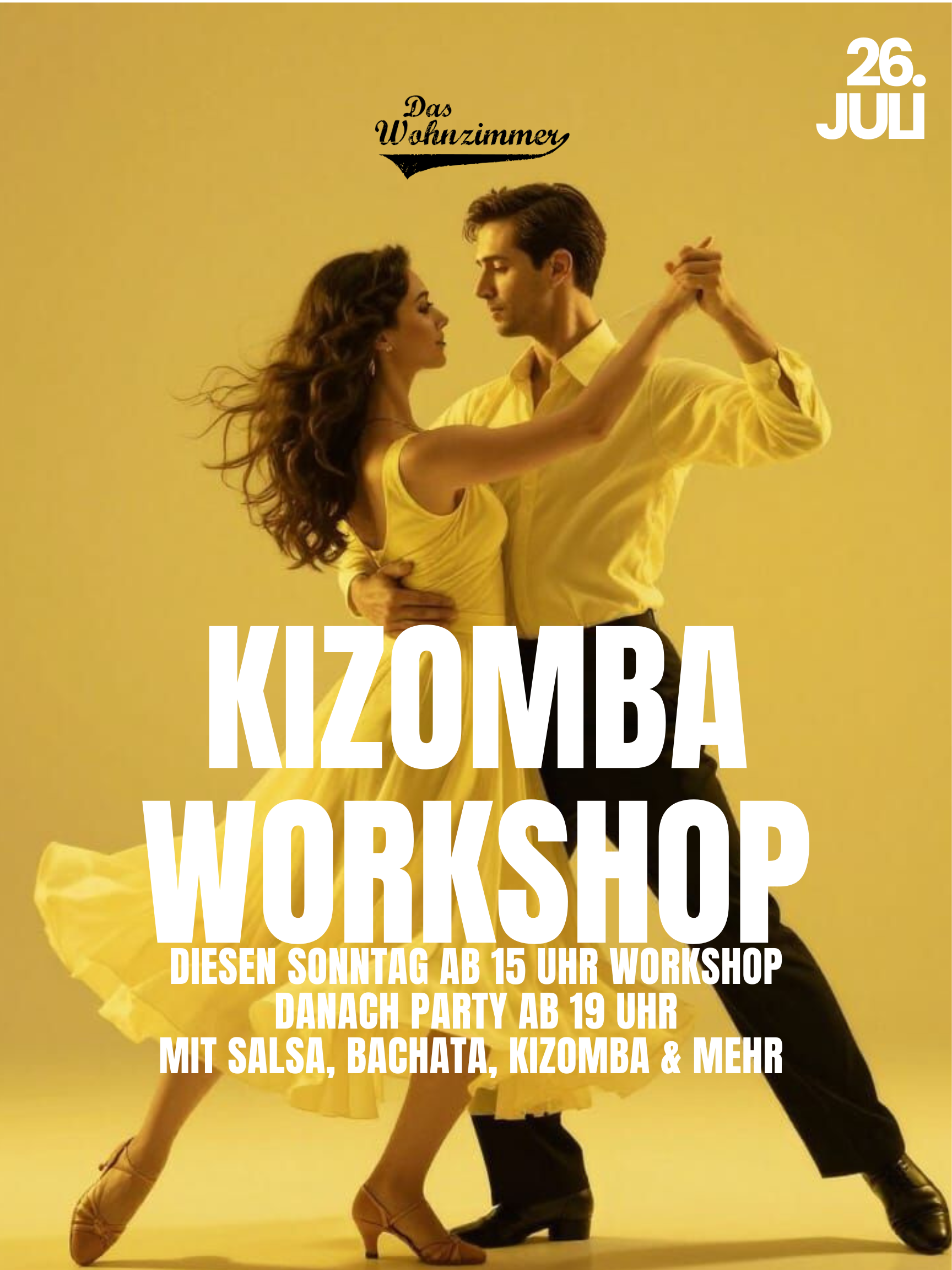 Kizomba Workshop + Party 15:00 - 23:00