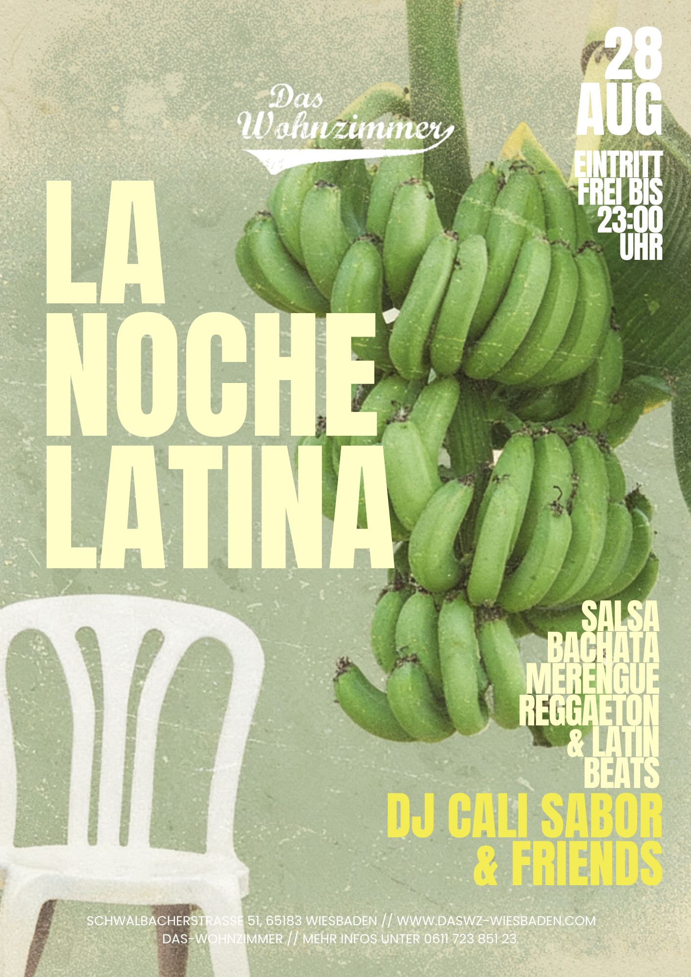 La Noche Latina - Cali Sabor &amp; Friends 23:00 - 4:00 