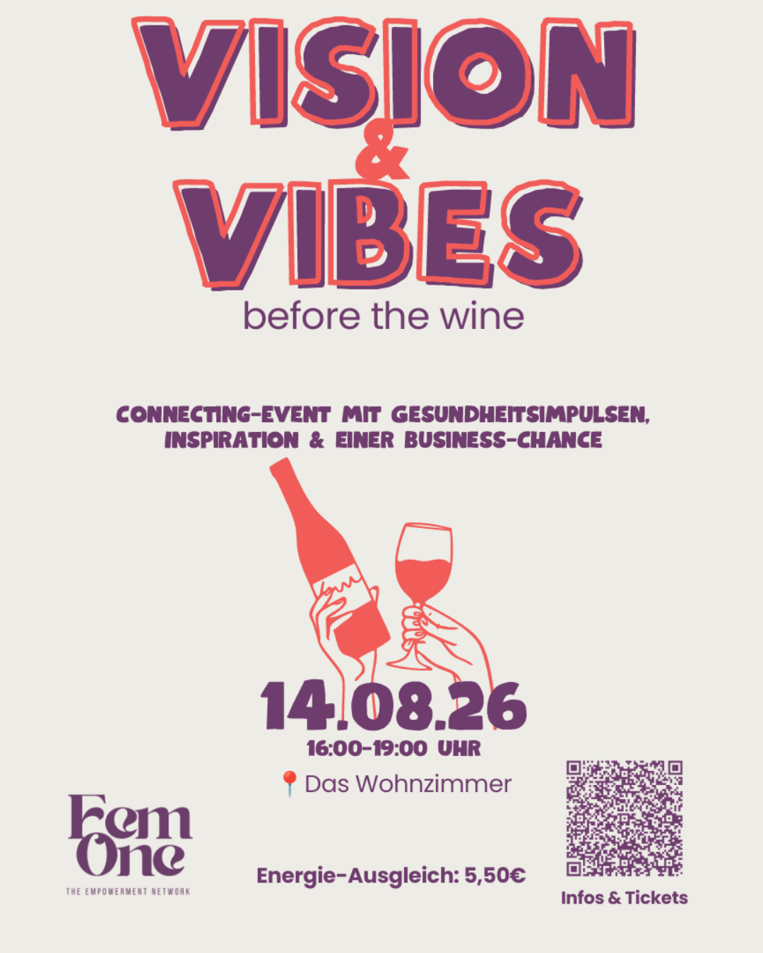 Visions &amp; Vibes - FemOne 16:00 - 19:00 Uhr