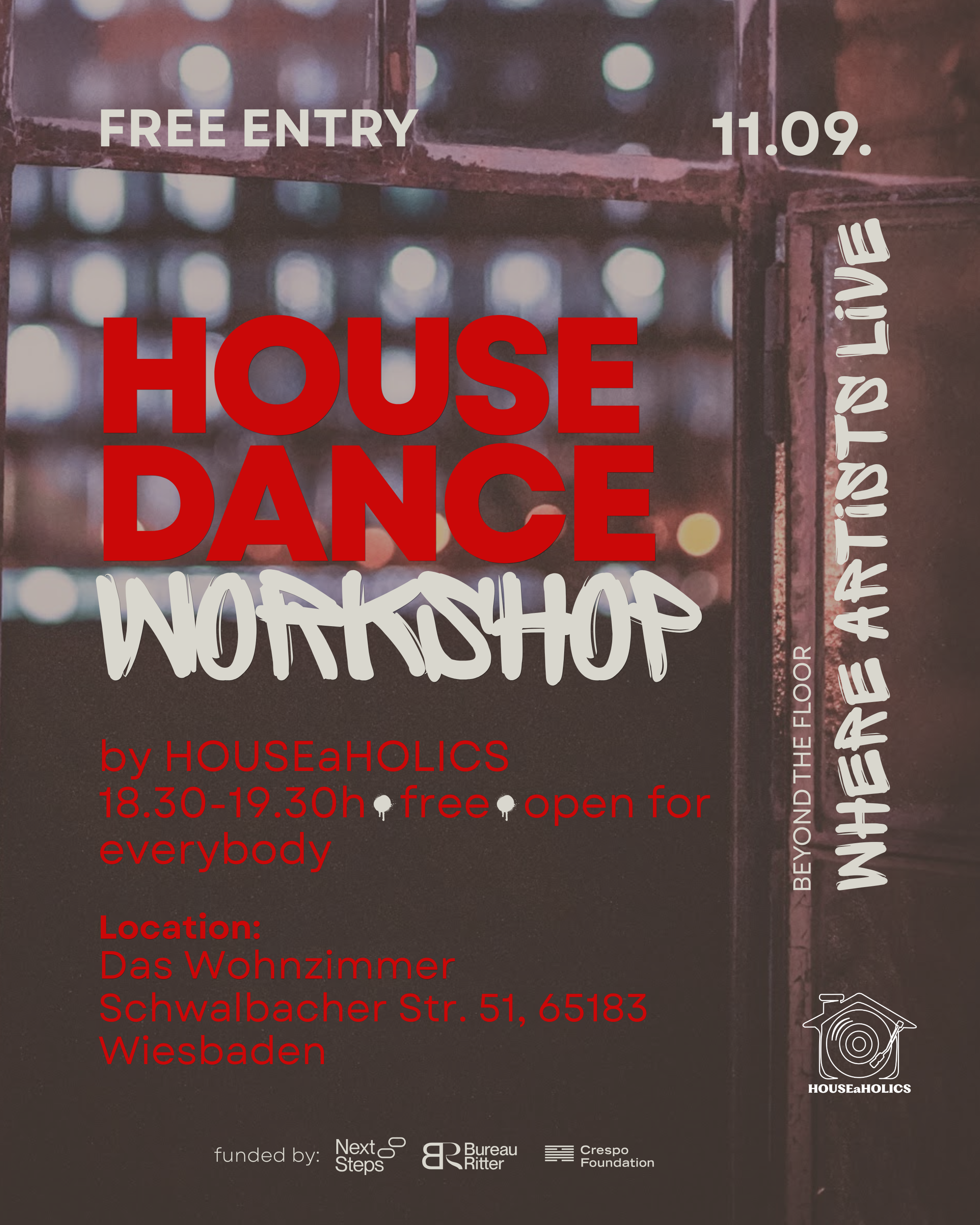 HOUSEaHOLICS 18:30 -22:00