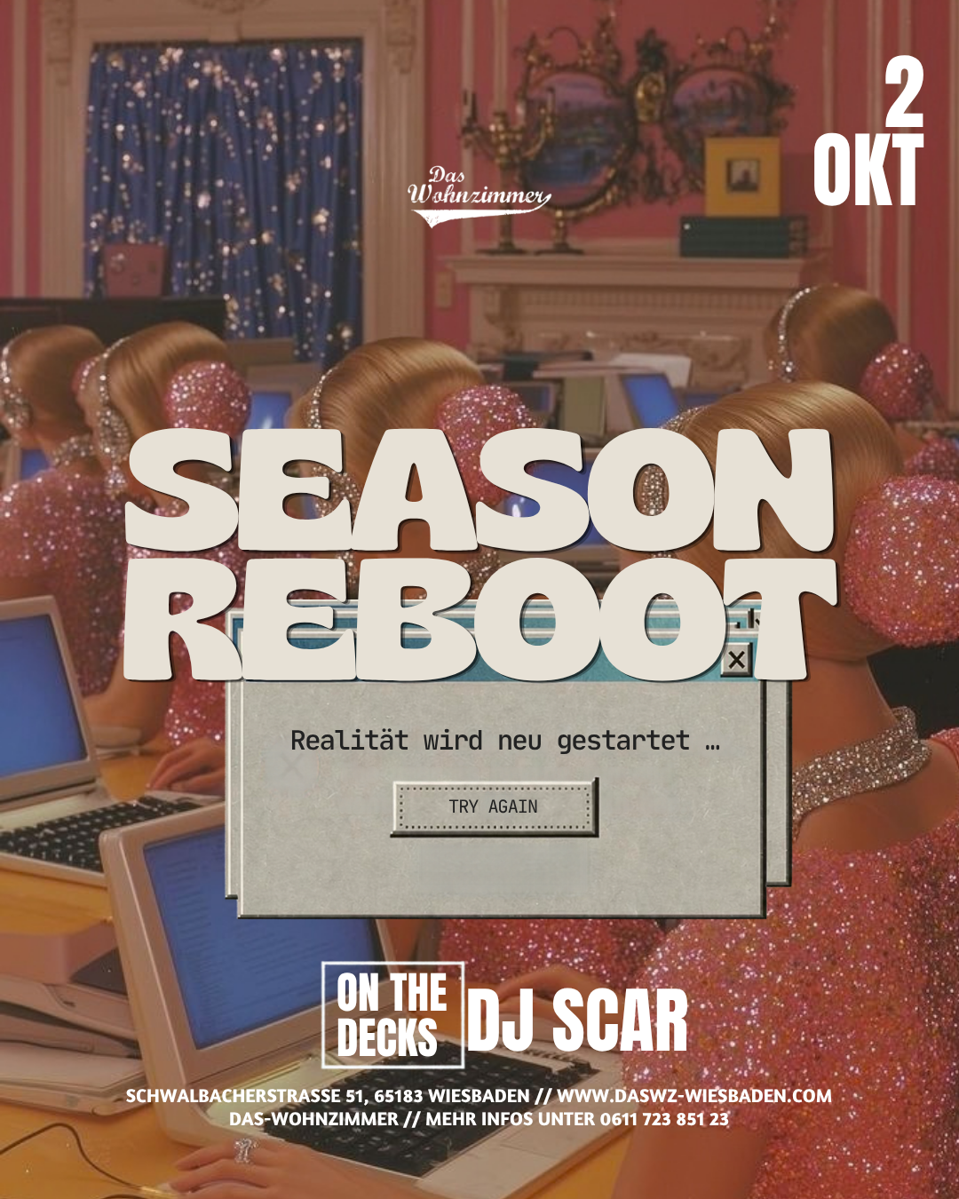 Season Reboot 23:00 - 04:00 Uhr 