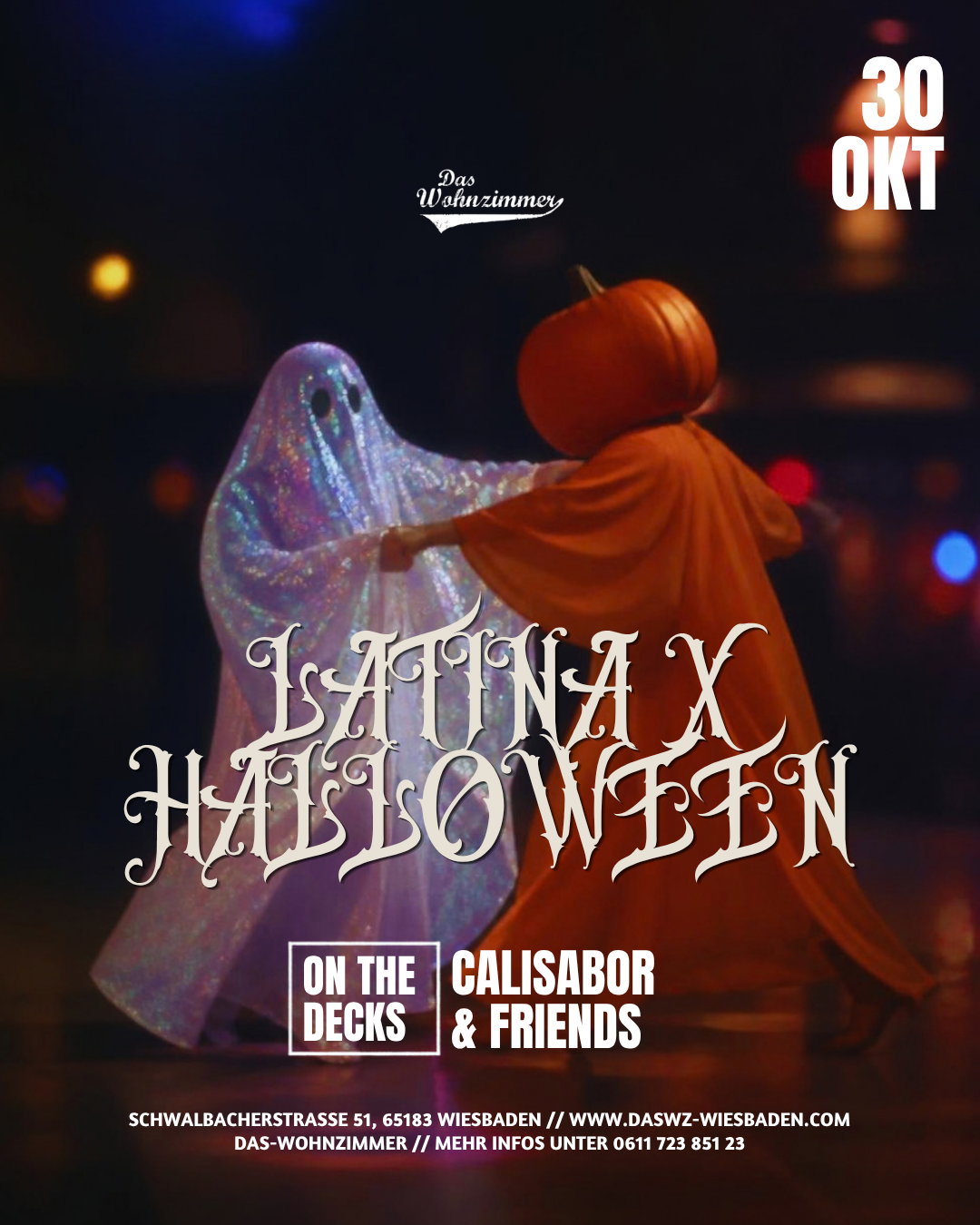 Latina goes Halloween - DJ CaliSabor &amp; Friends 23:00 - 04:00 Uhr 