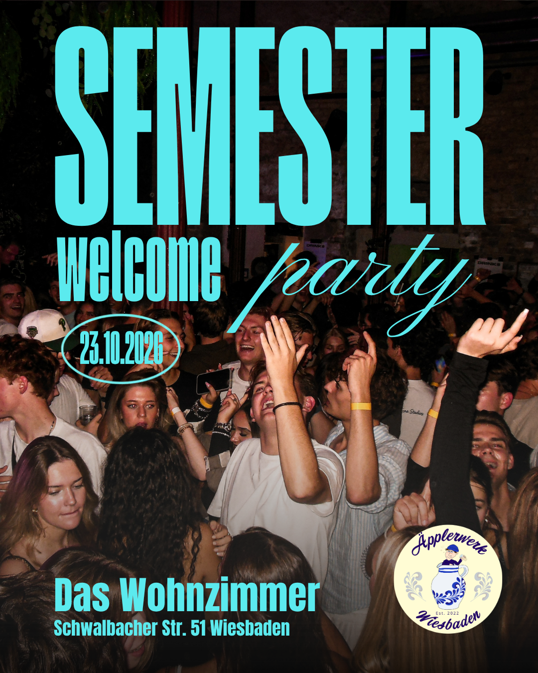 Semester Opening - Äpplerwerk - DJ Paul &amp; niksfield 23:00 - 4:00