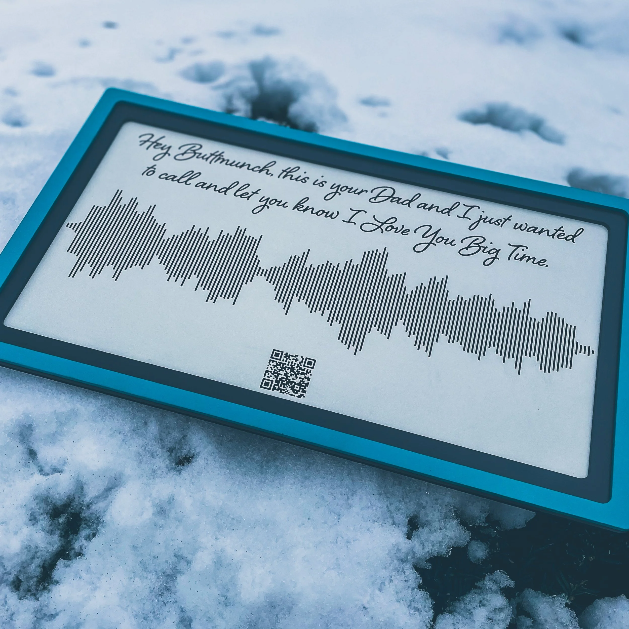 Soundwave QR Code Art