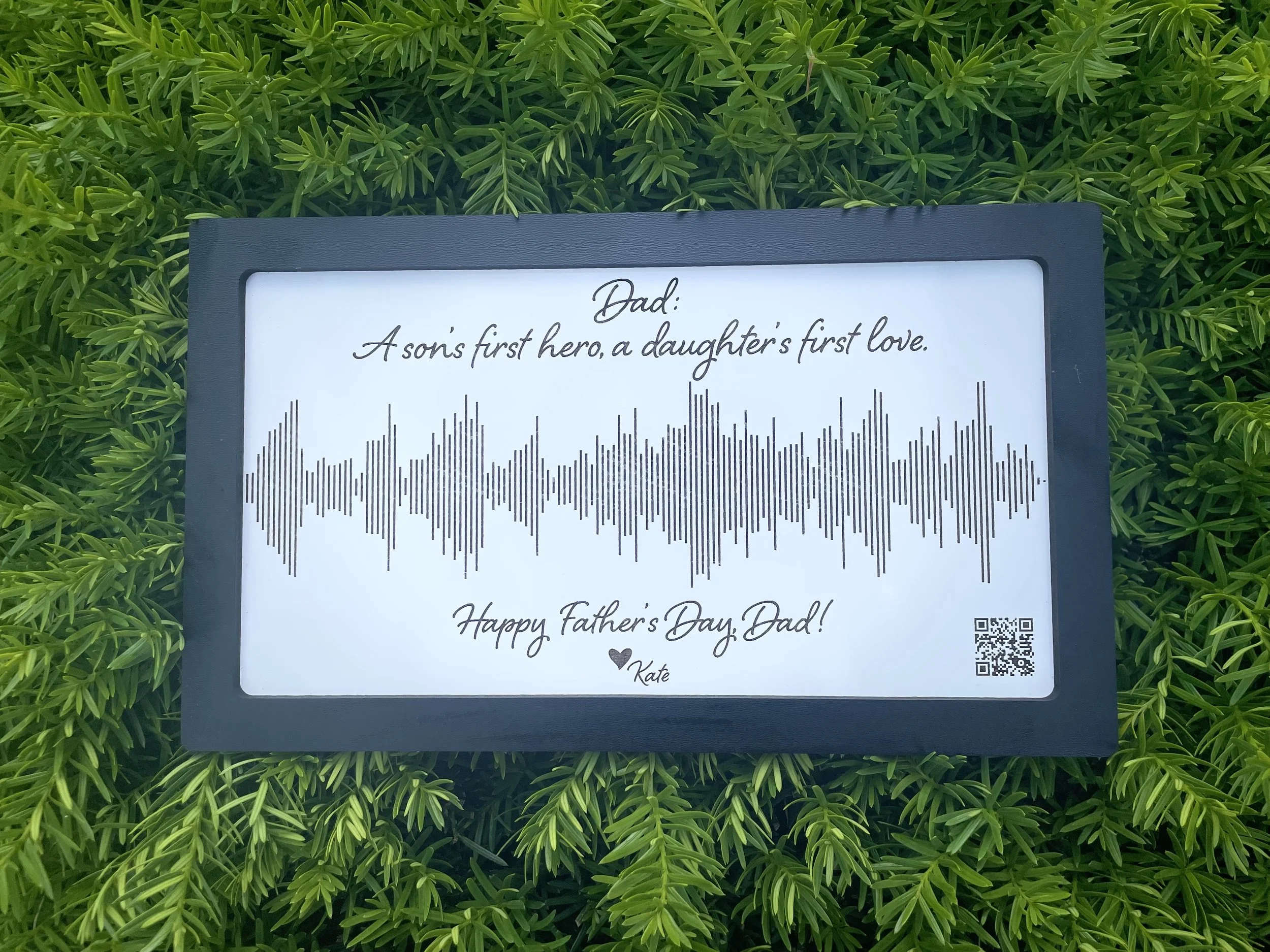 Voice message soundwave