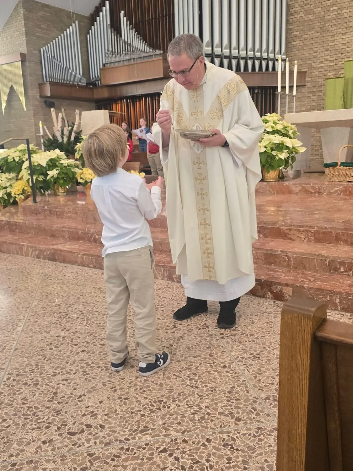 School Mass - First Communion Presley.JPG