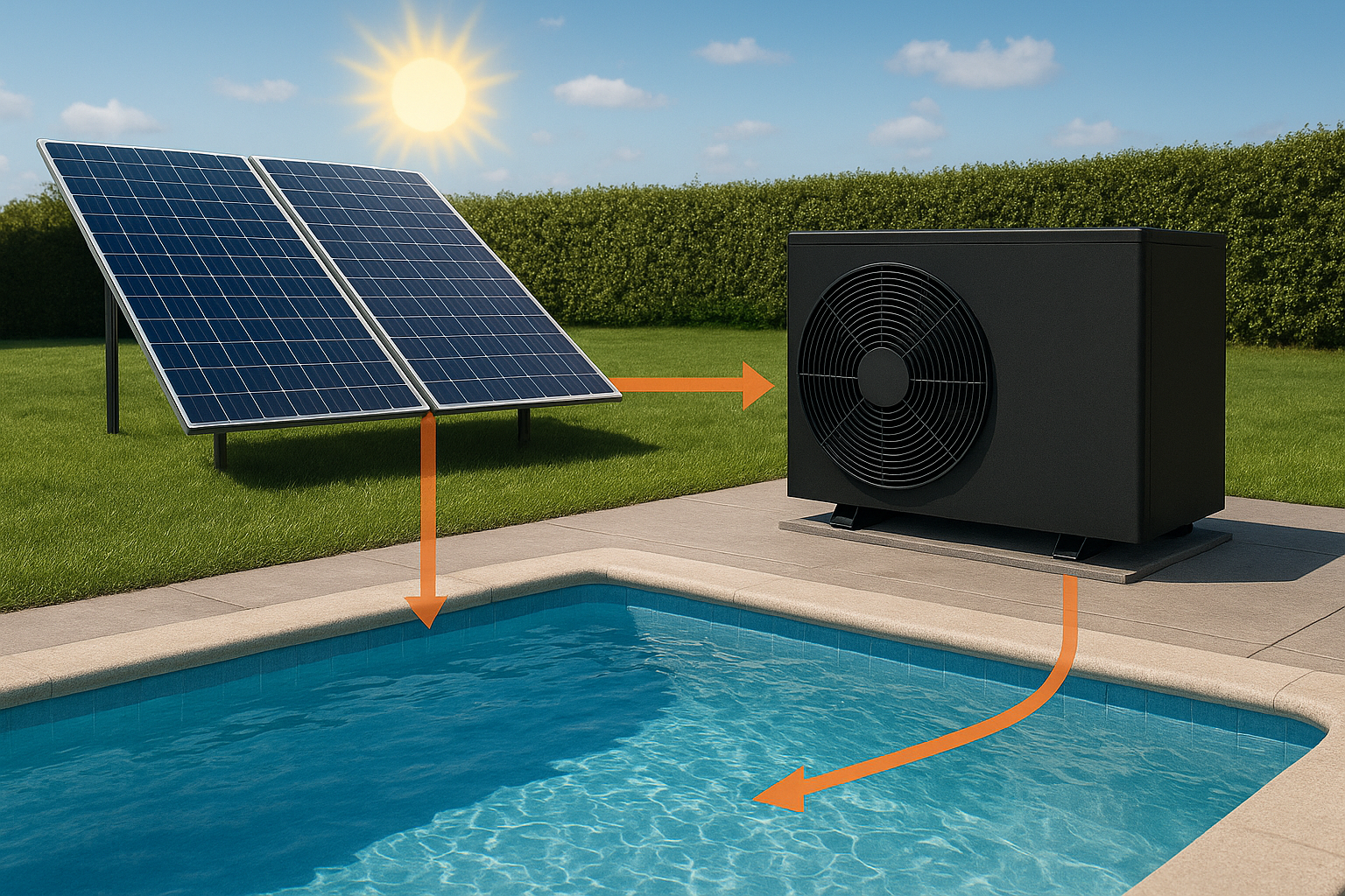 Zwembadverwarming: duurzaam, energiezuinig en comfortabel