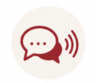 Speech and sound icon