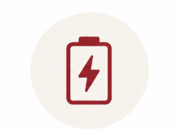 Hearing aid battery icon