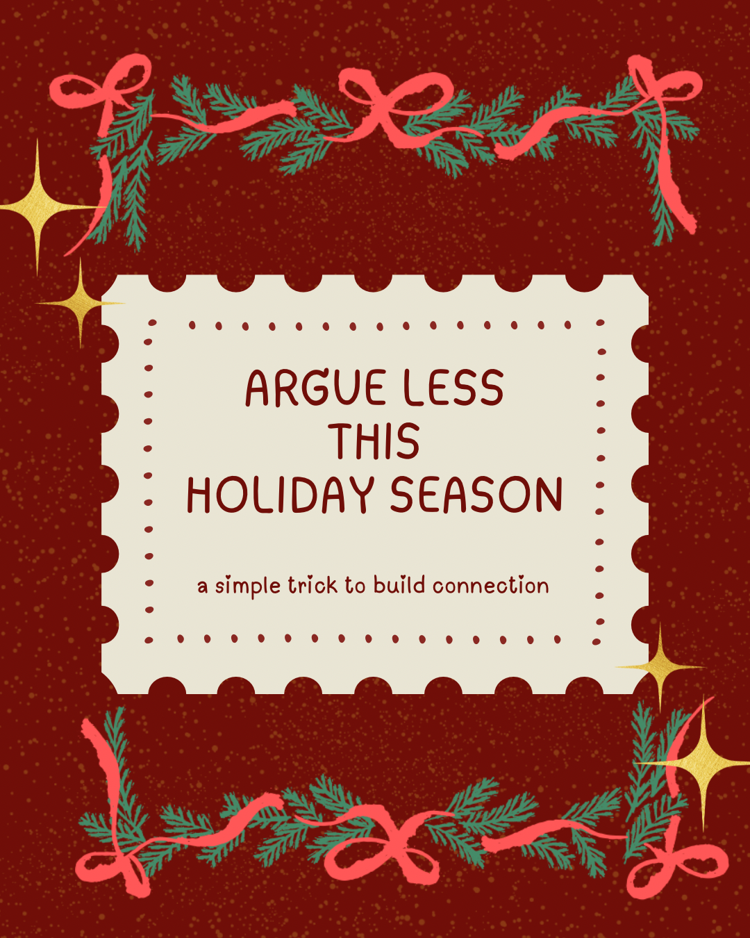 Why do we argue more during the holidays?