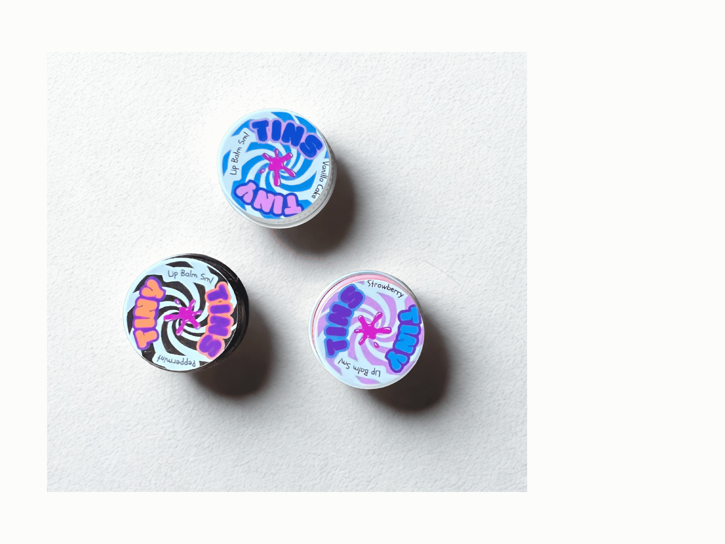Tiny Tins ( Set of 3)