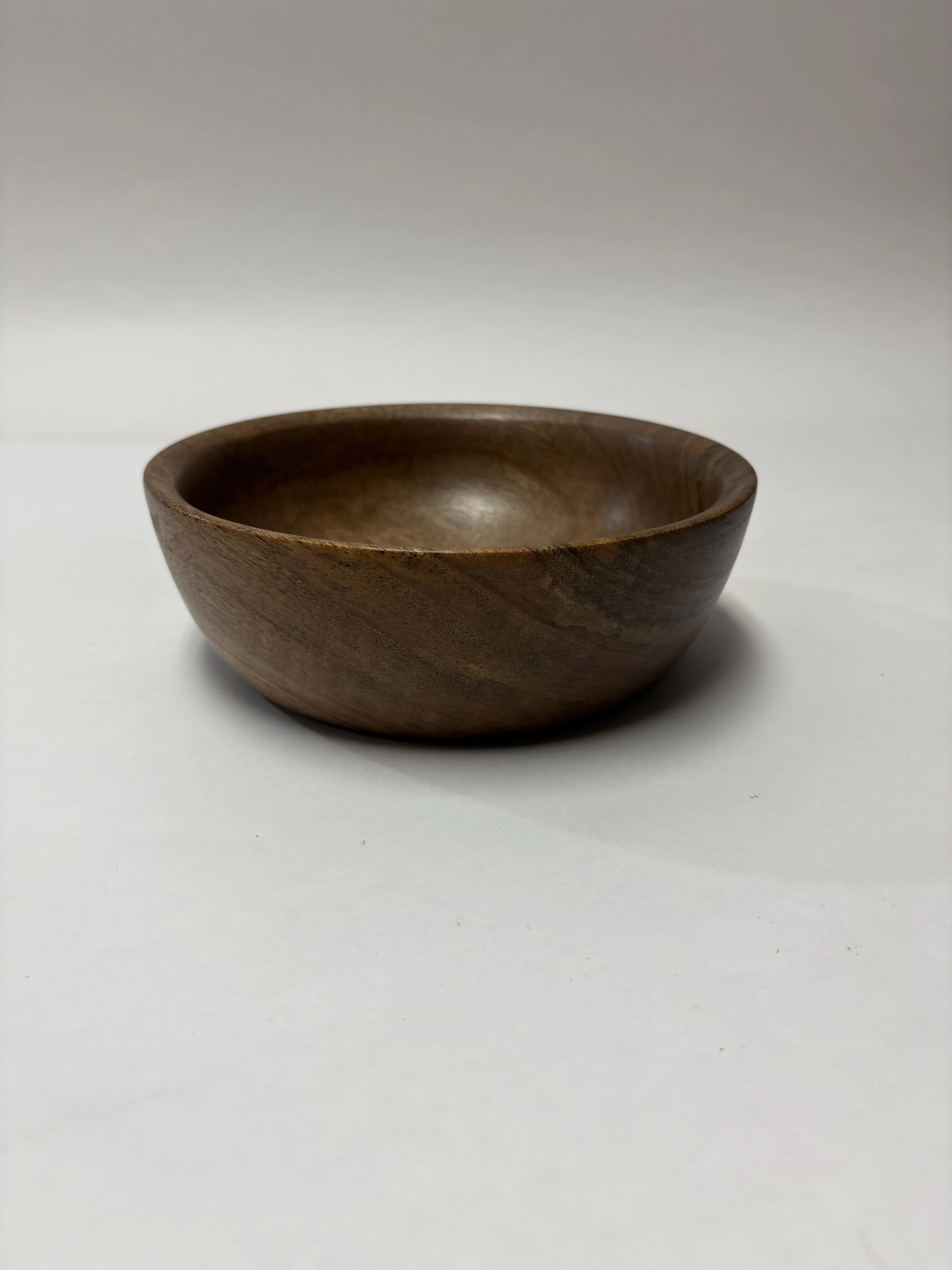 8" Dark Silver Maple Bowl