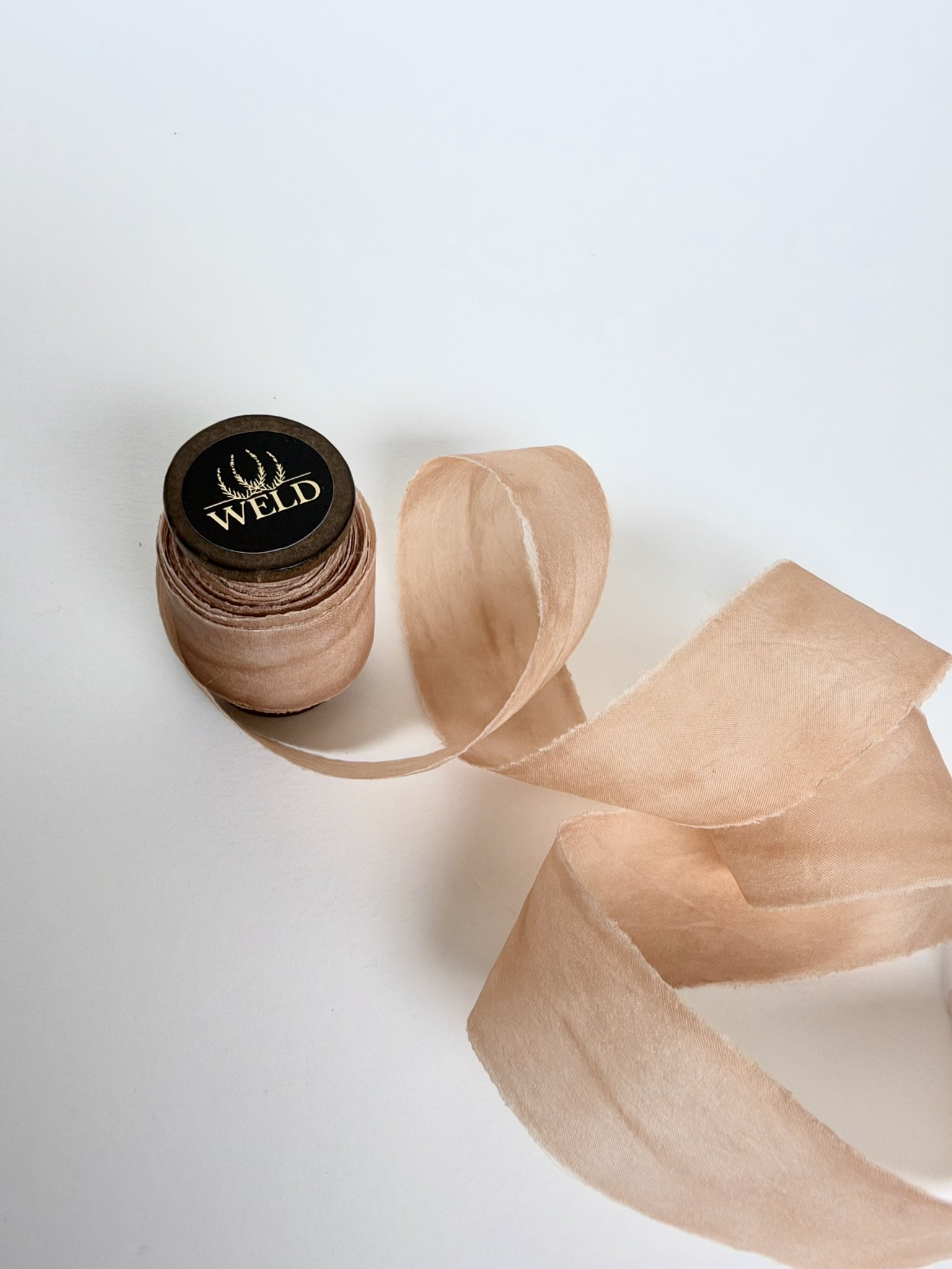 1" Ribbon - Parchment