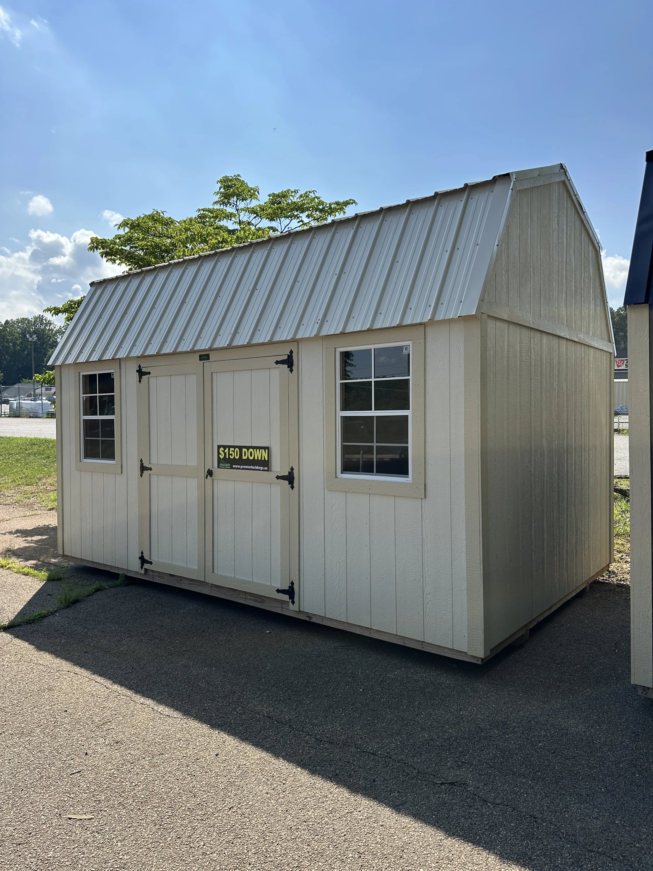 10x16 Side Lofted Barn