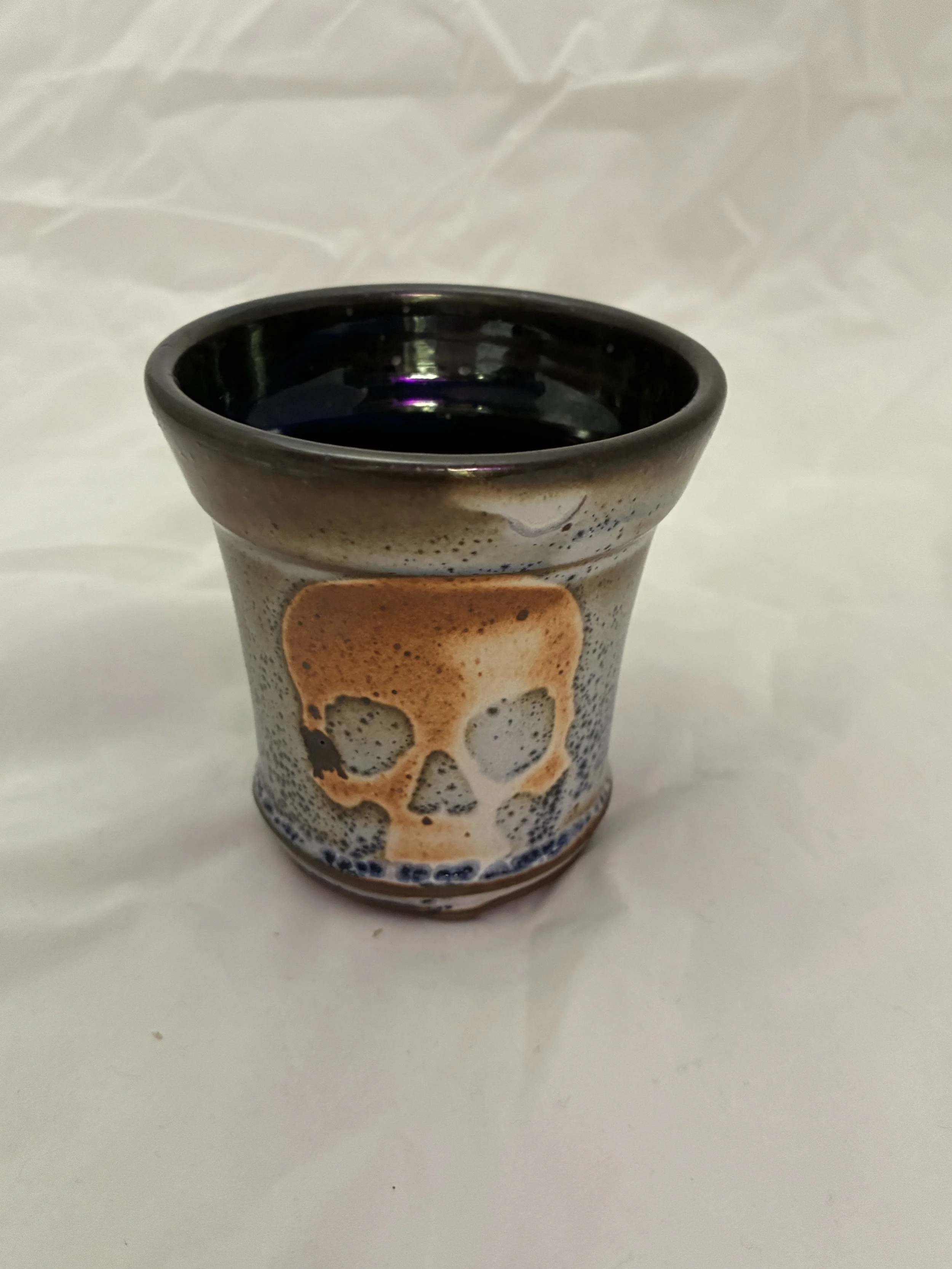 No. 47 - Speckled Skull Small Cup