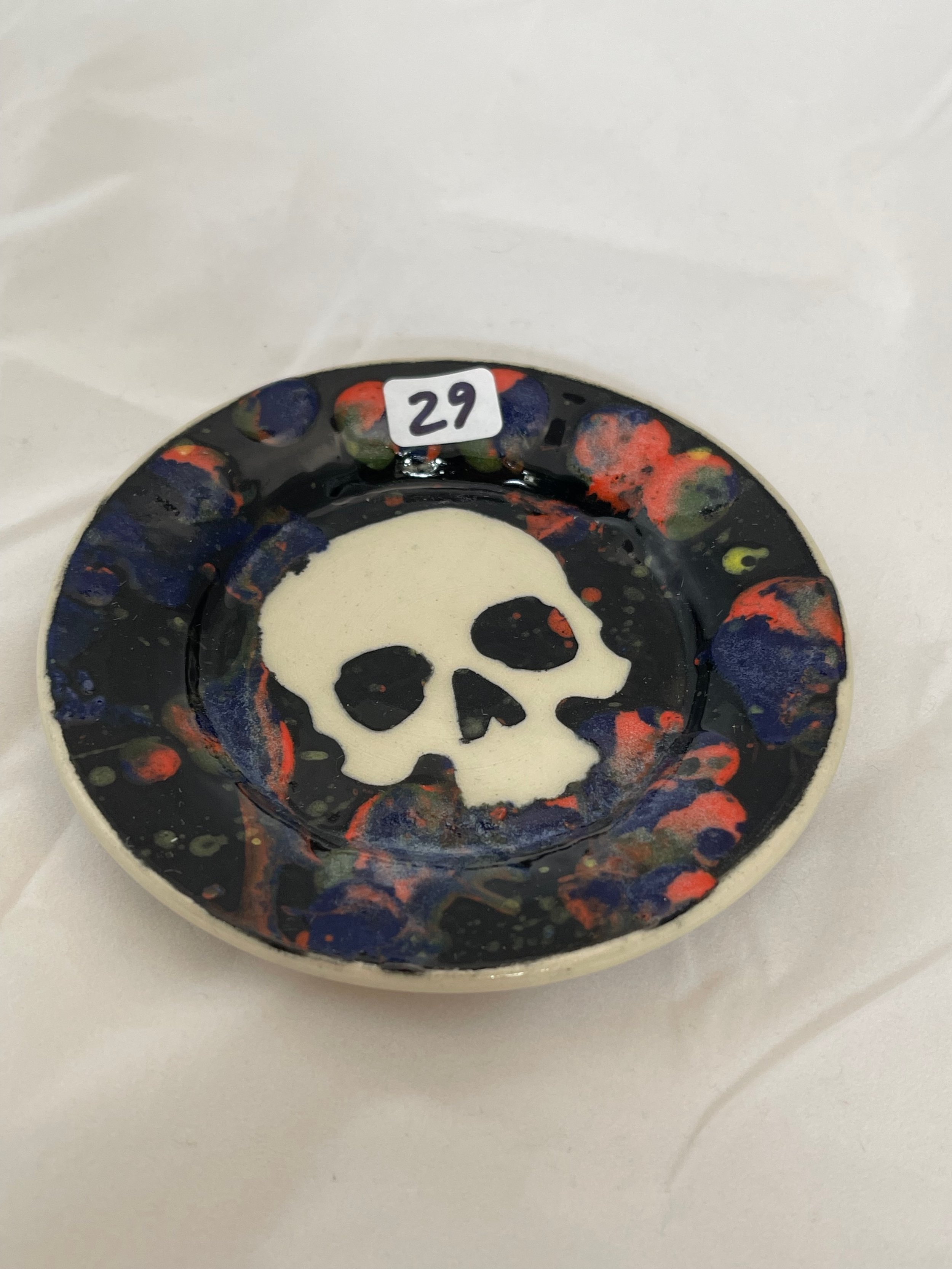 No. 29 - Candy Glaze Skull Trinket Plate