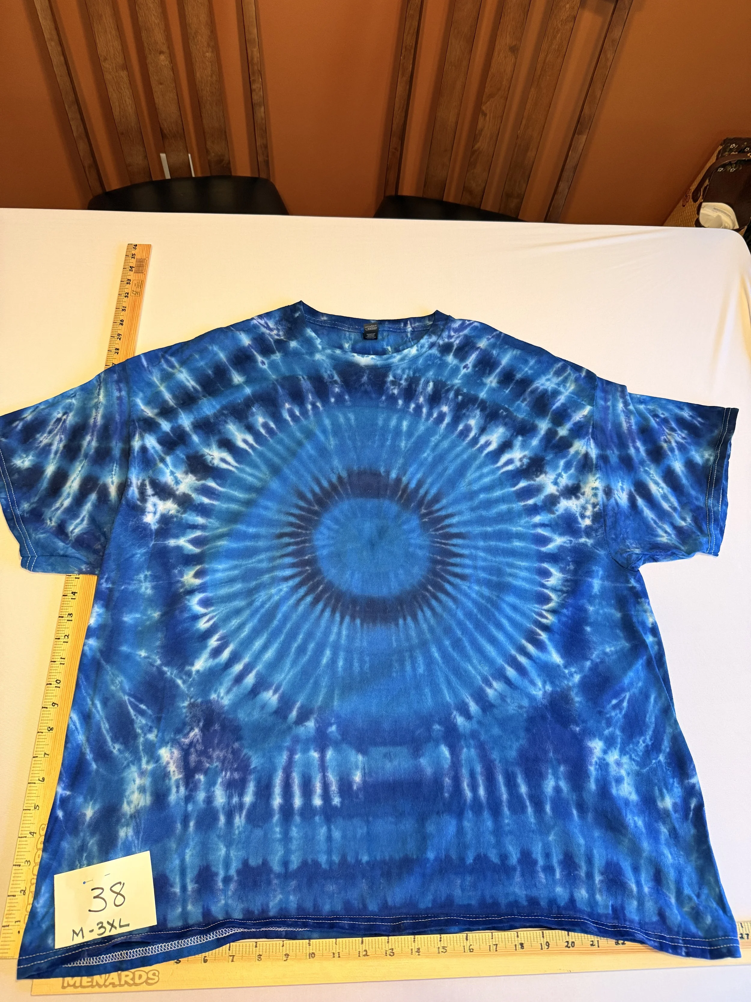 Traditional Blue Spiral