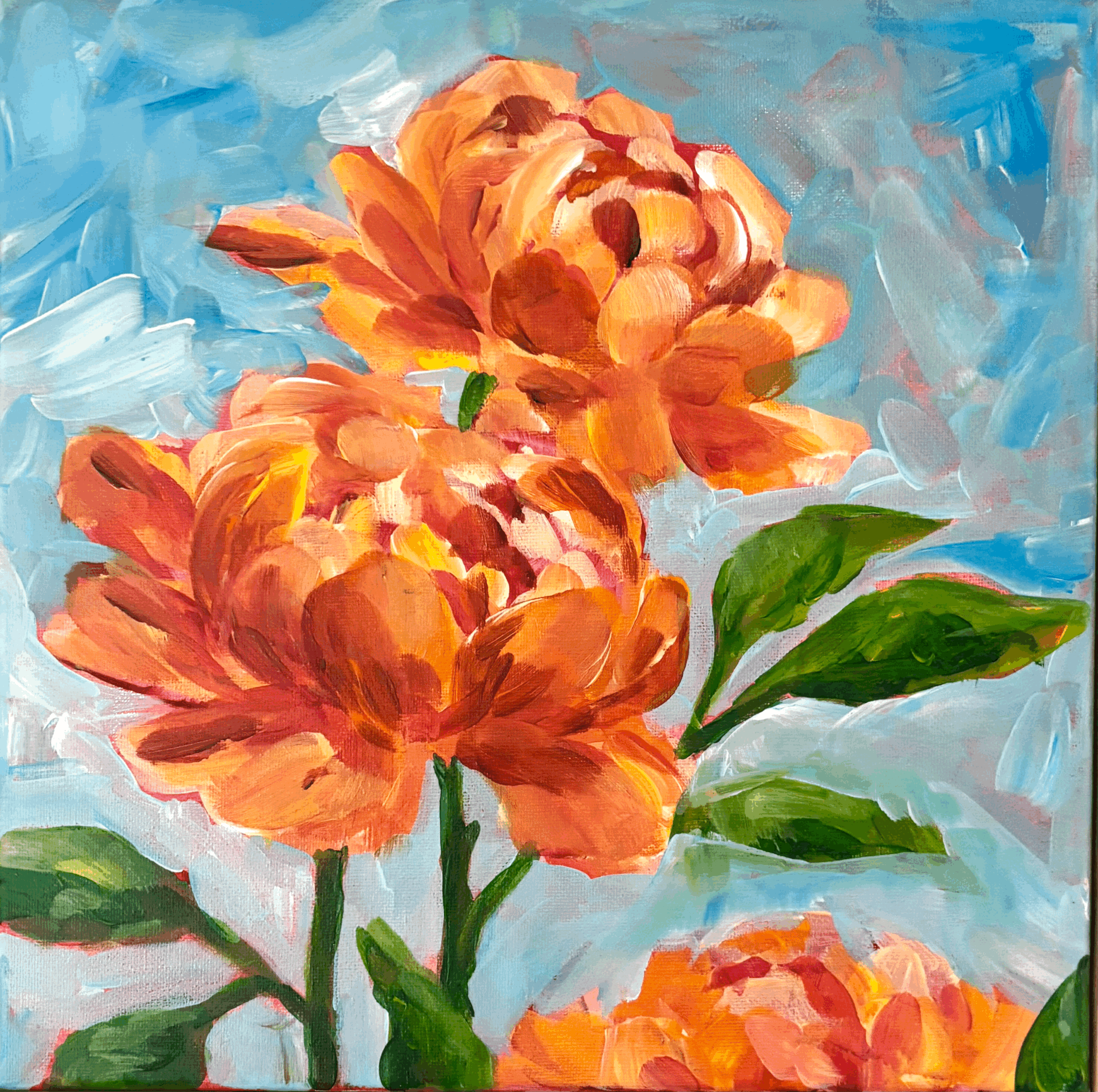 Florals and Foliage Acrylic April 18th 11am-1pm