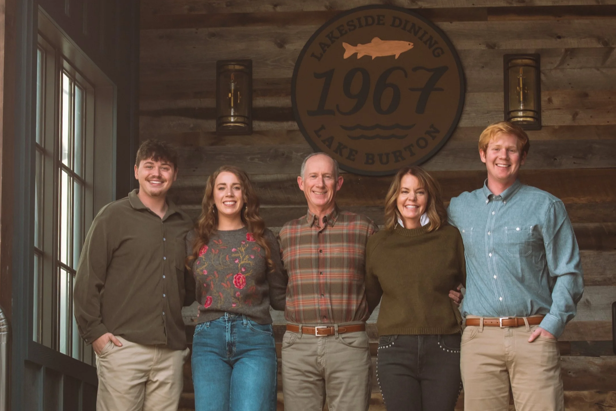 The Poole Family 
(left to right: Jacob Legault, Emma Legault, Seth Poole, Nikki Poole, Samuel Poole)