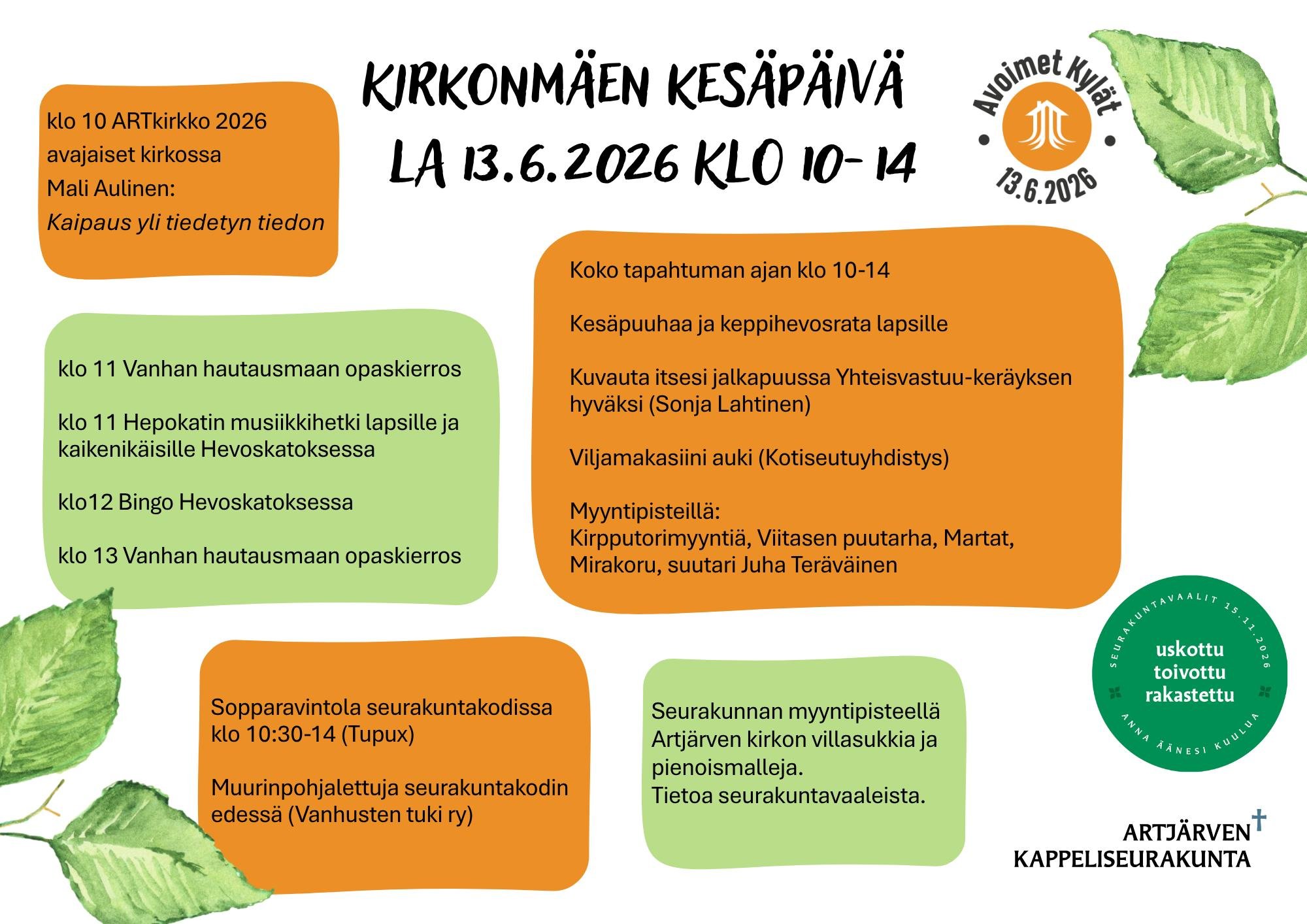 Kirkonmäen kesäpäivä 
