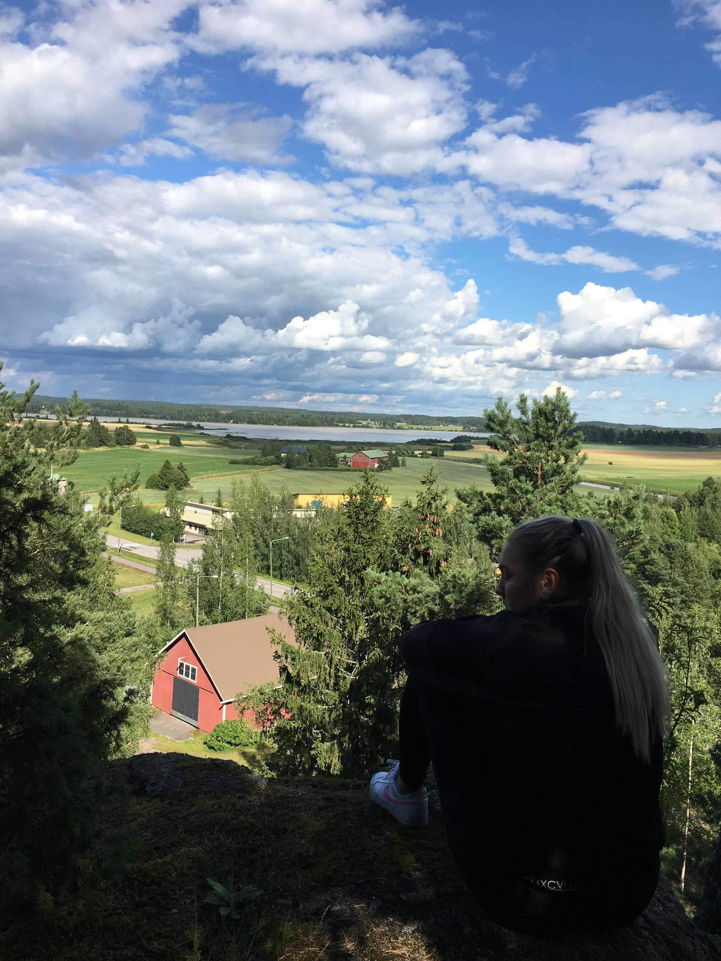 Näkymä Haaviston kalliolta