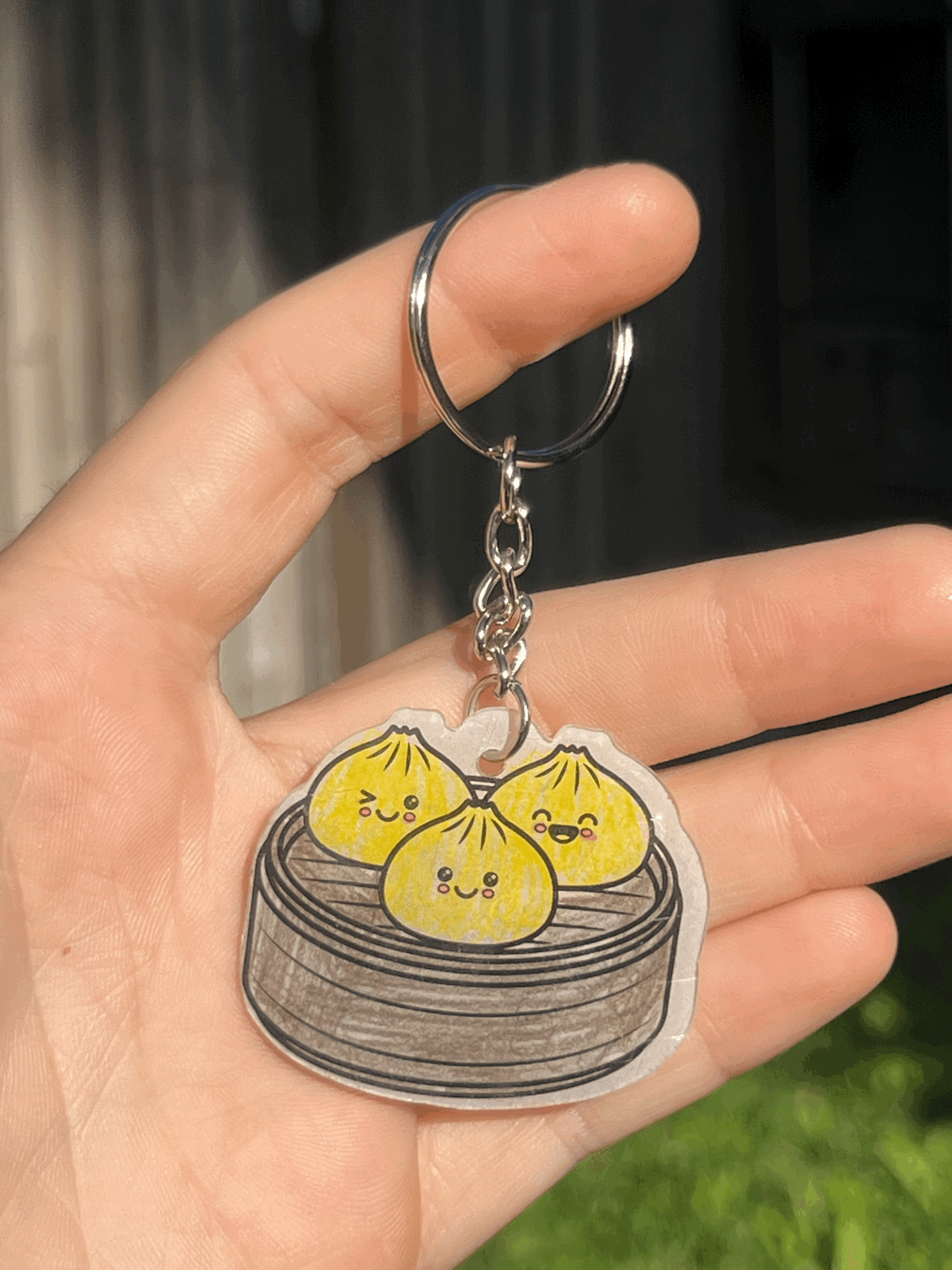 Dumpling Keychain