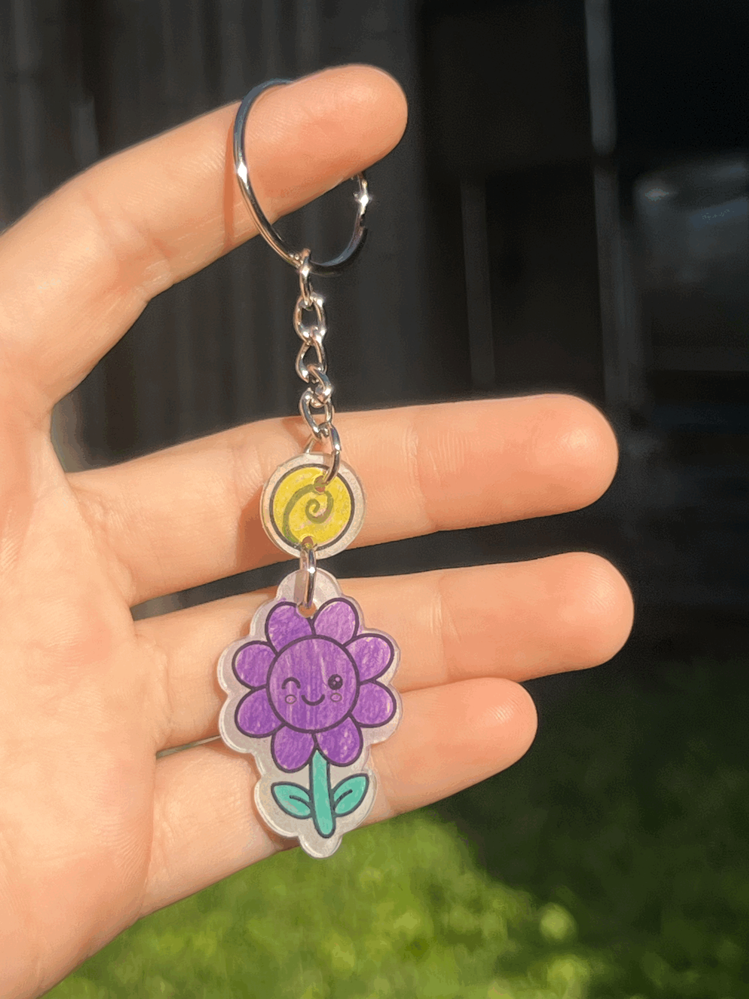 Flower Keychain