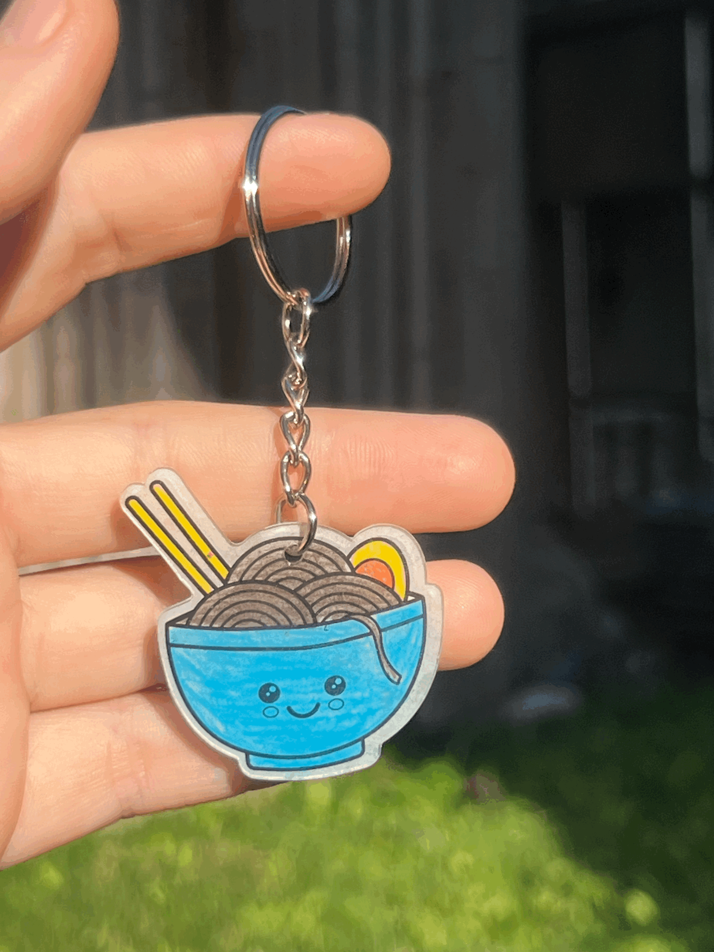 Ramen Keychain