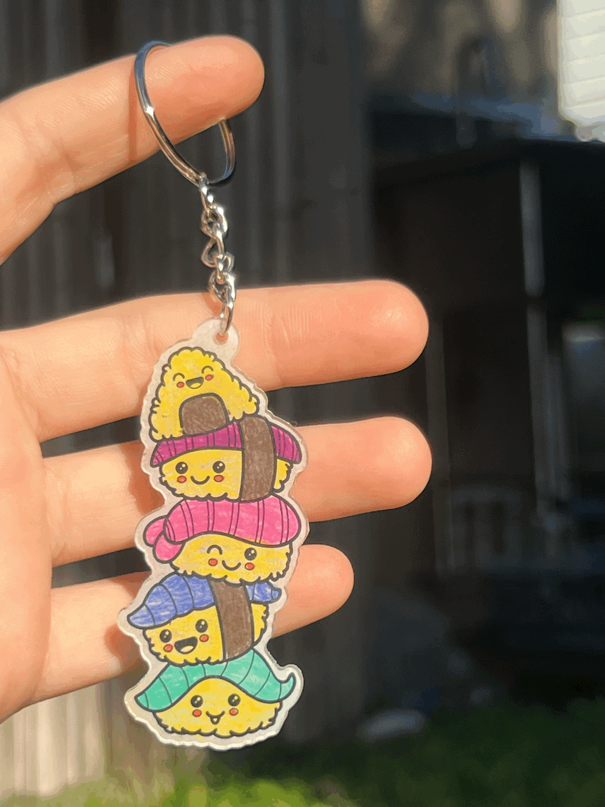 Sushi Keychain