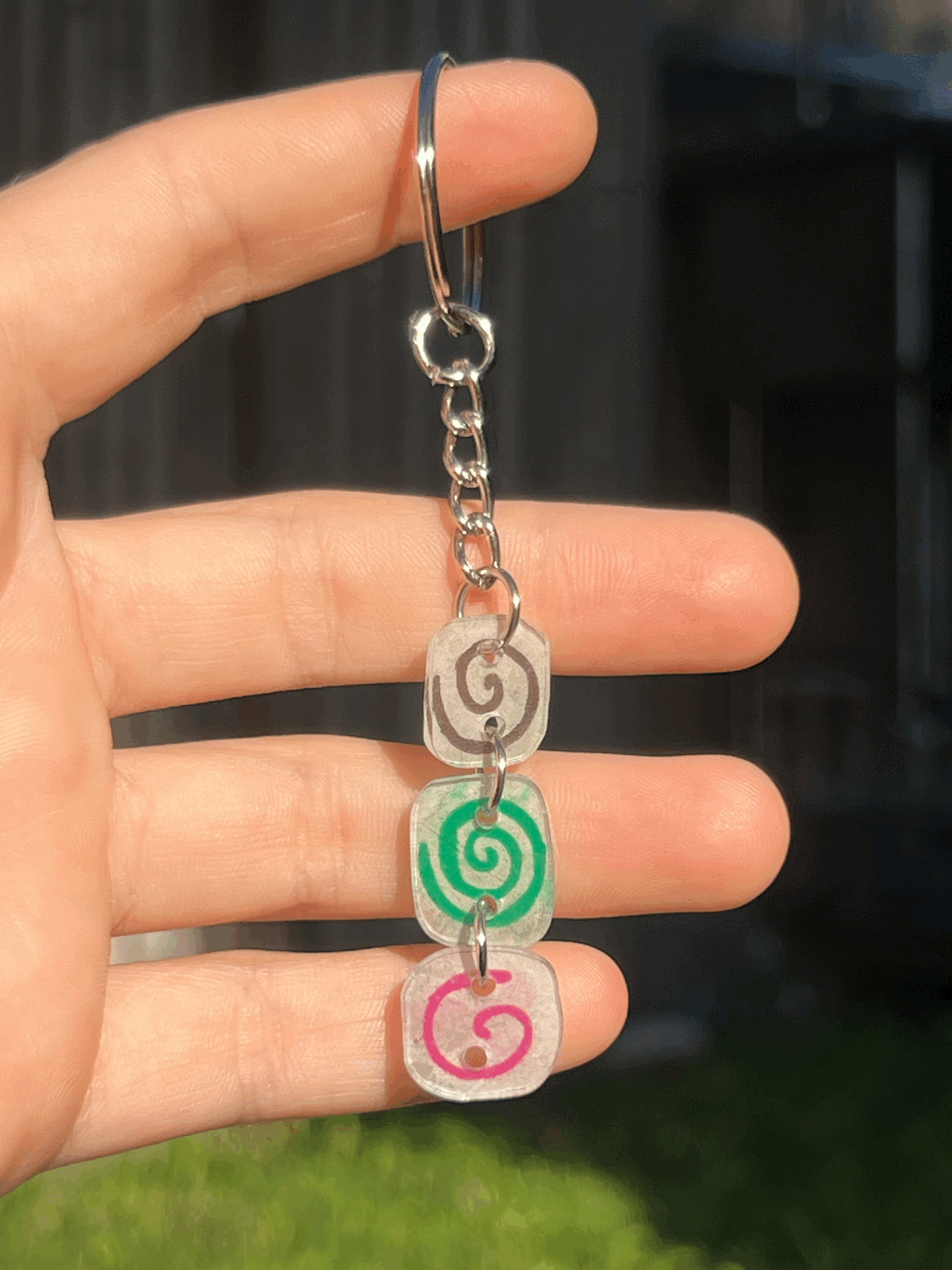 Spiral Keychain