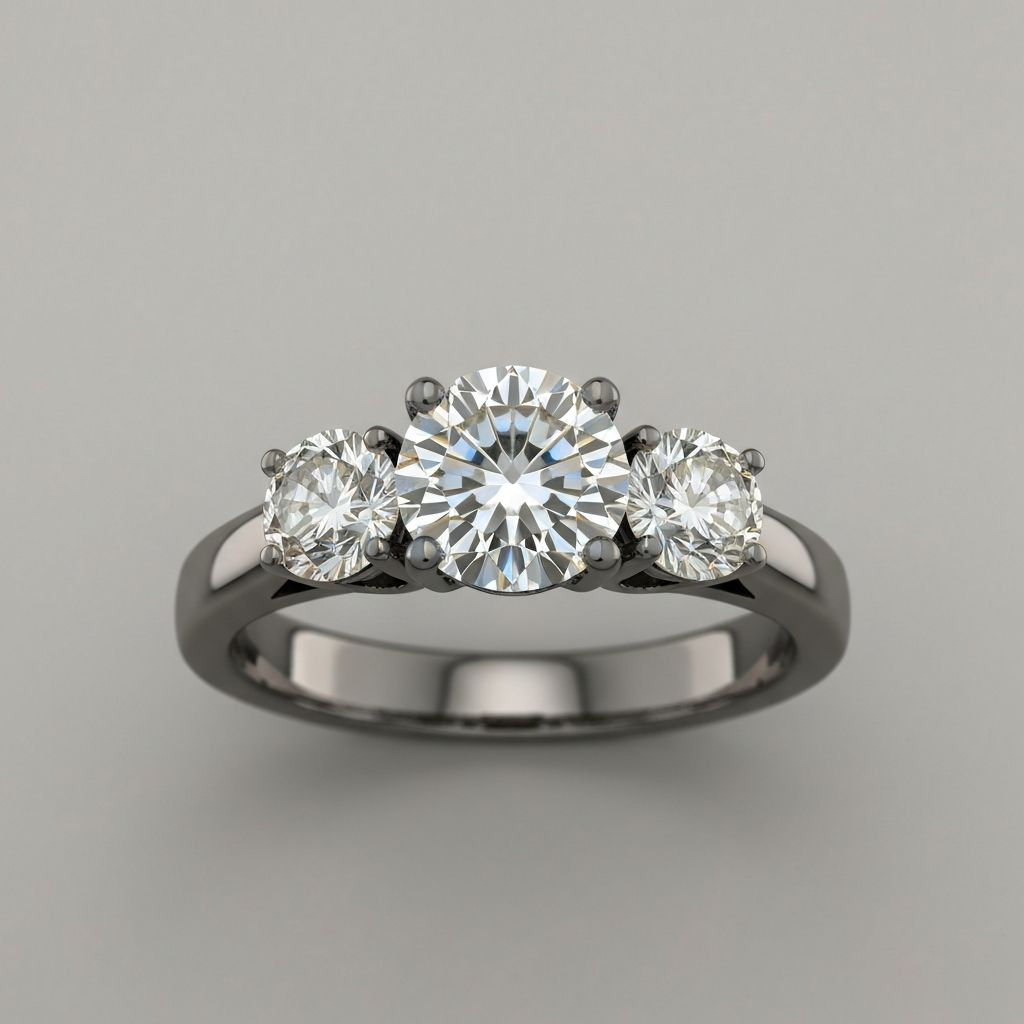 Three-Stone Diamond Ring