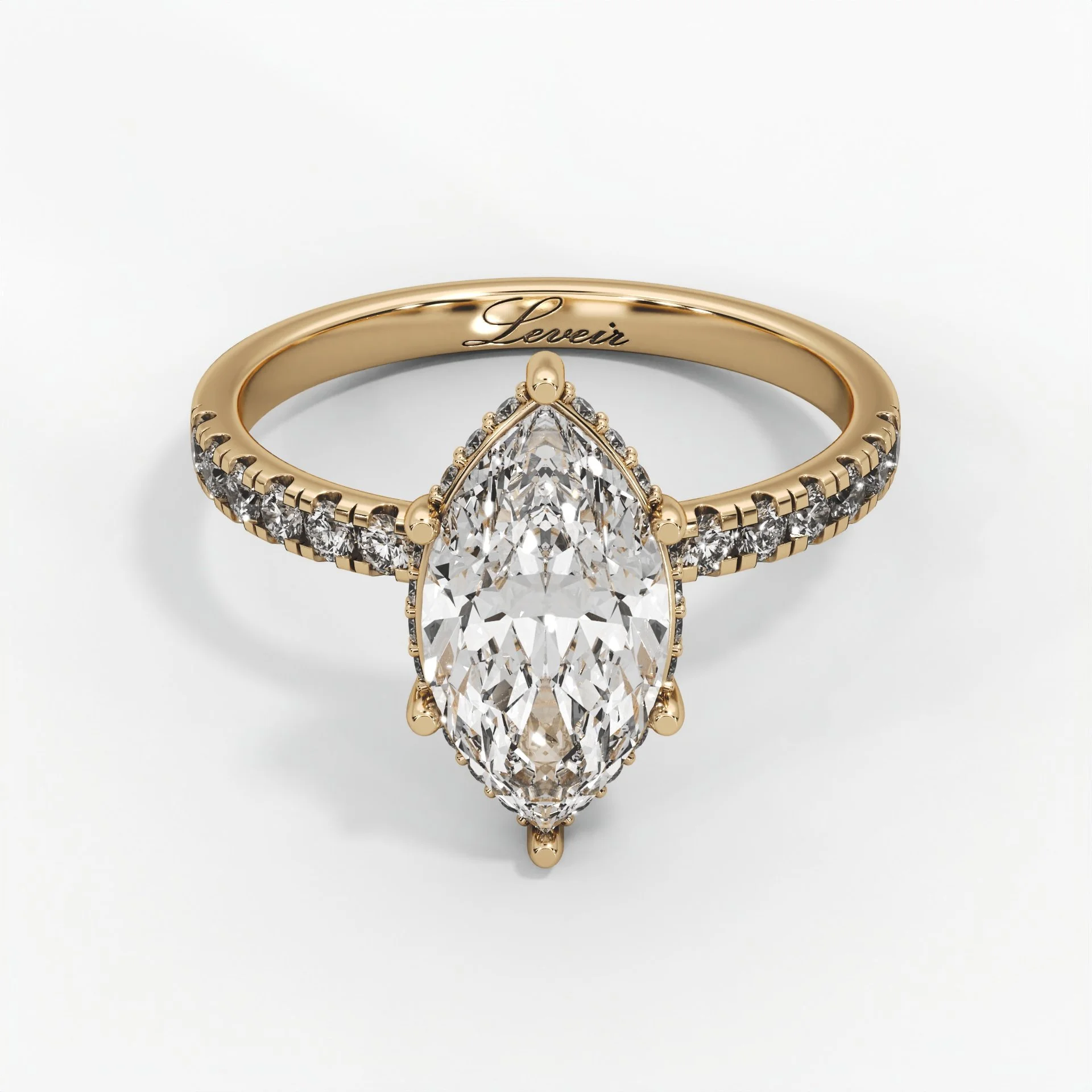 Halo Engagement Ring