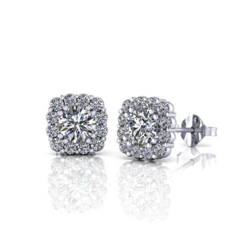 Diamond Stud Earrings