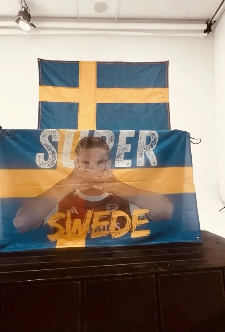 Super Swede (VG14) GoonersOnTour Terrace Flag