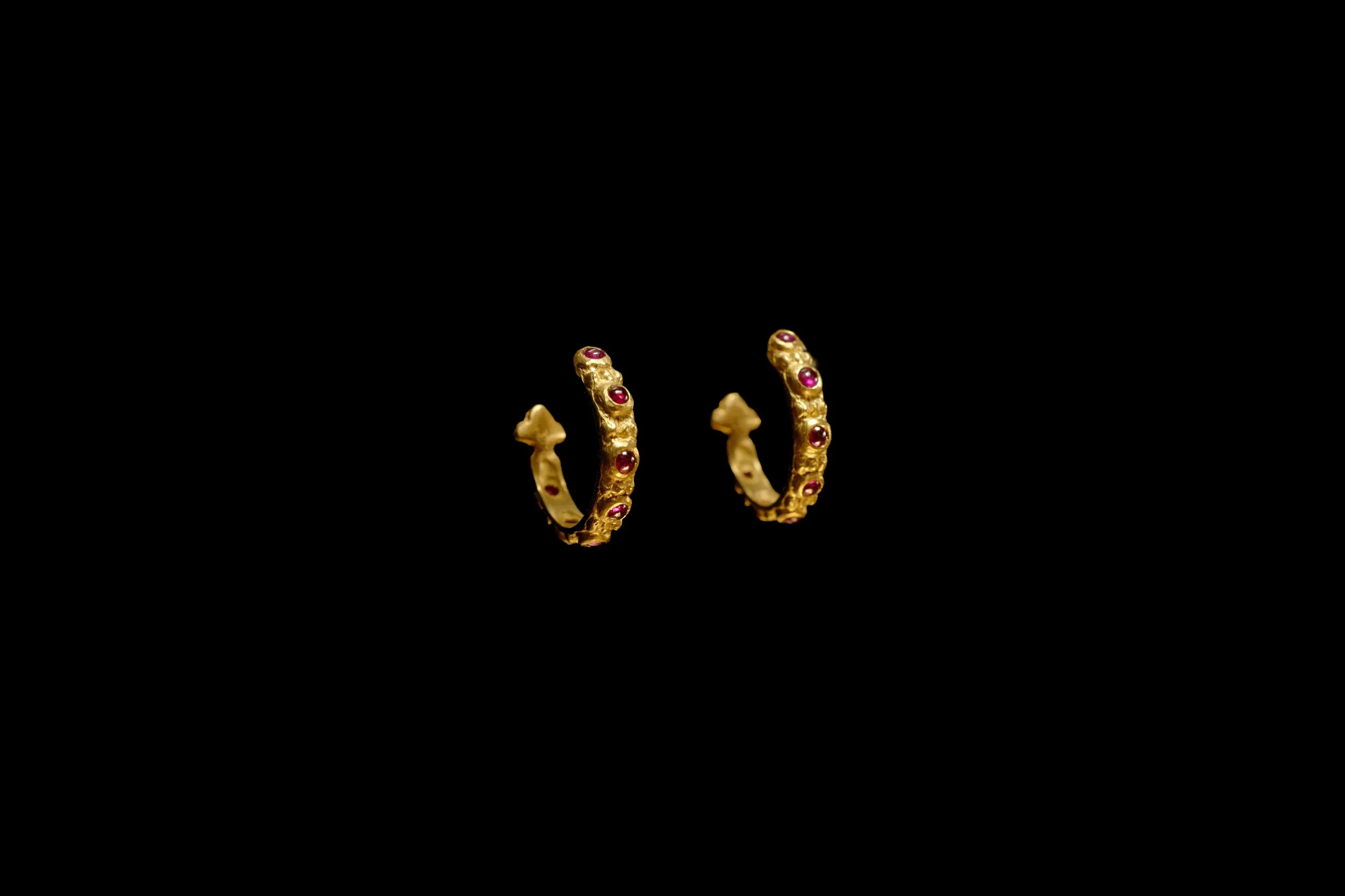 Copy of Ruby snake hoop earrings side.jpg