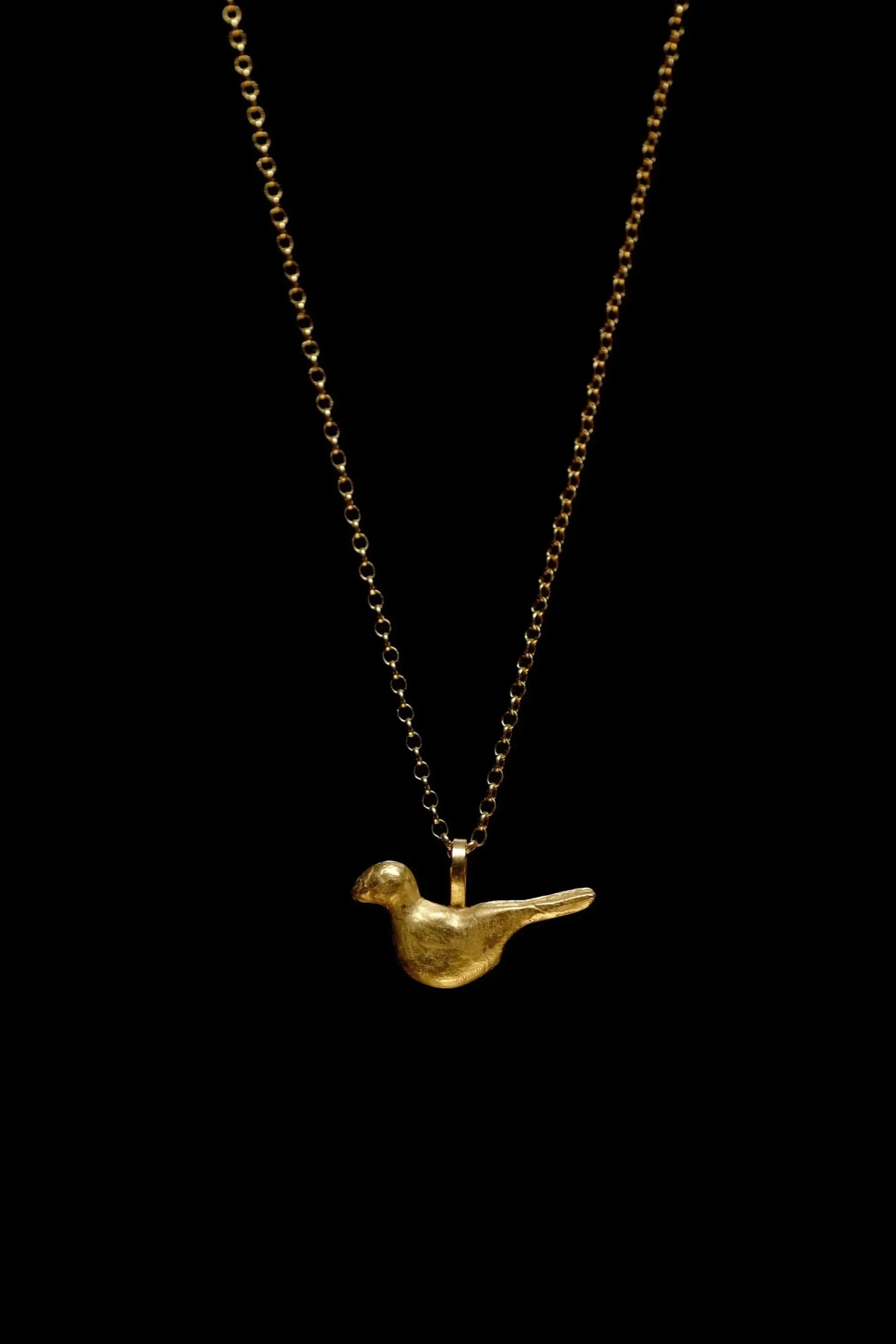 22k Venus Sacred Dove Pendant