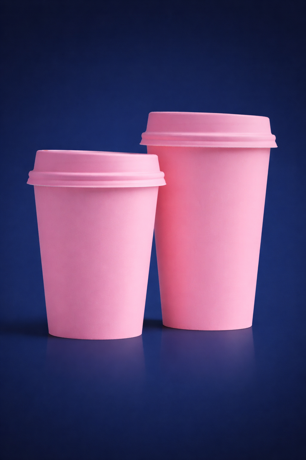 Vaso de Papel Rosa para Bebidas Calientes