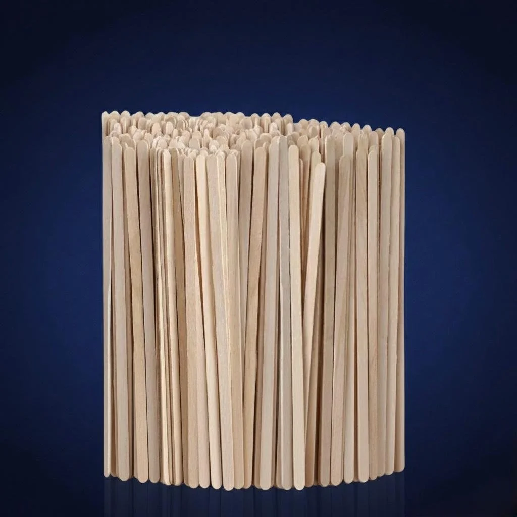 Agitador de madera de 18cm