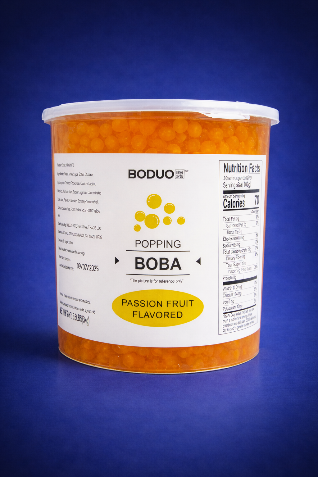 Perlas Explosivas de Maracuyá 3kg