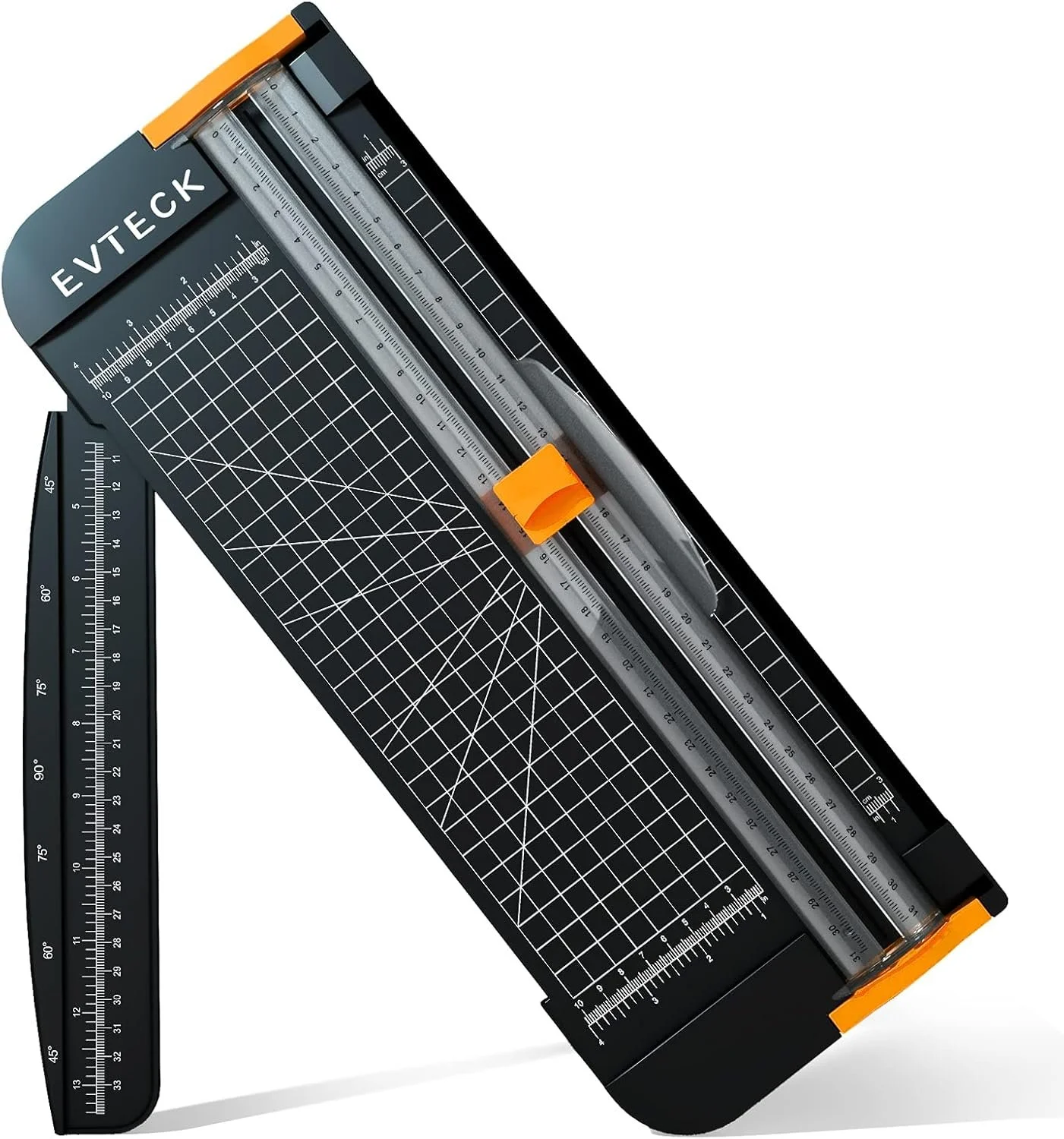 Paper trimmer for quick production of choice cards and other small visuals