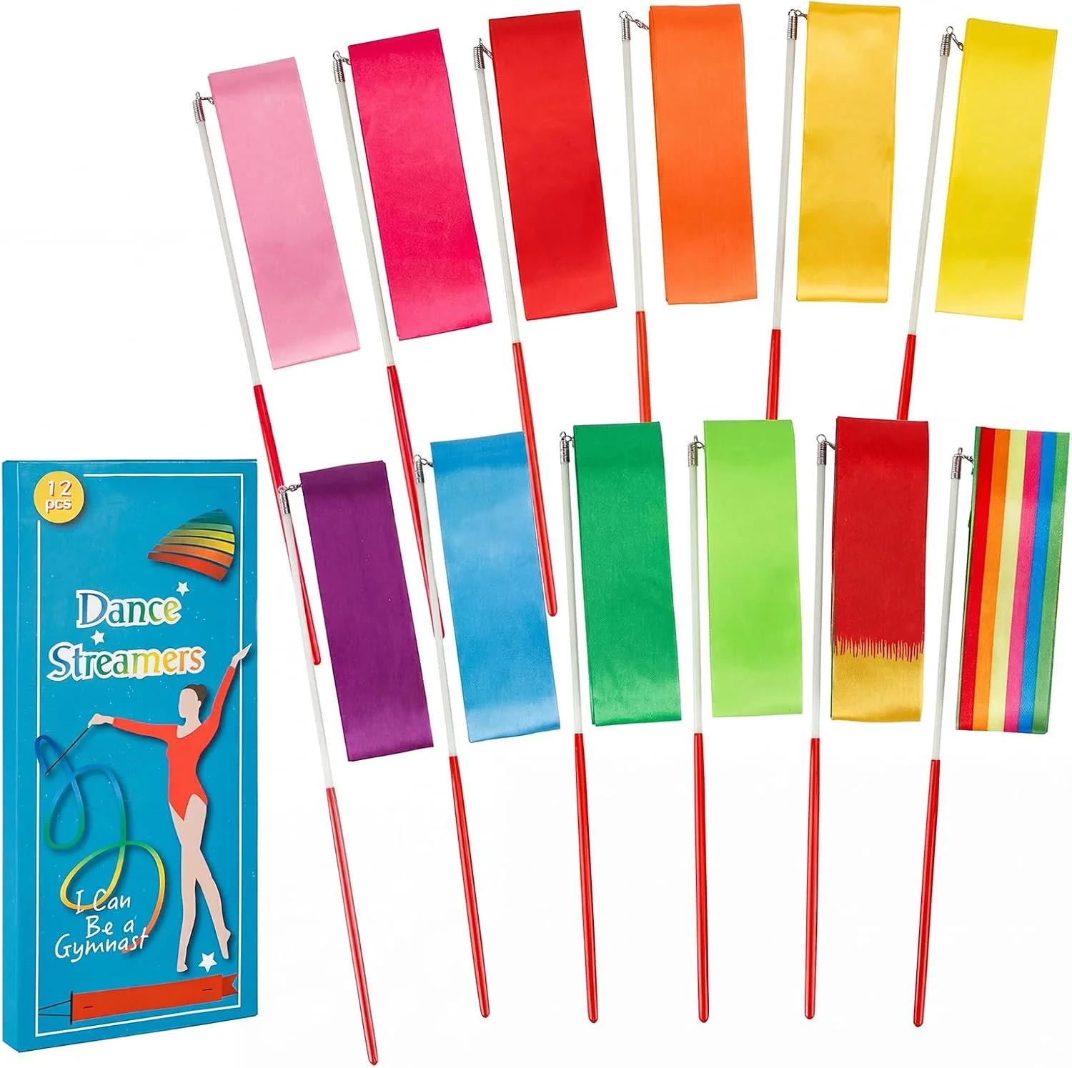 Ribbon wands for expressive movement