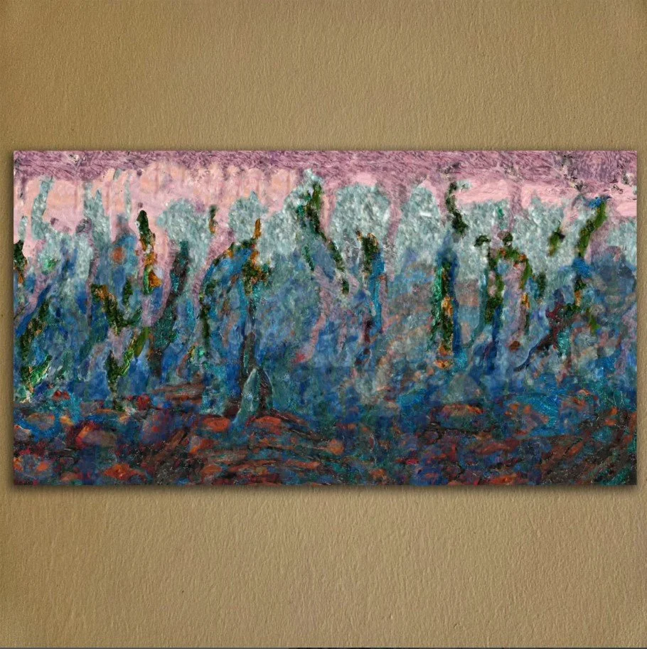 Under the Surface - Rivers Act IV (dibond, 750 x 400 mm)